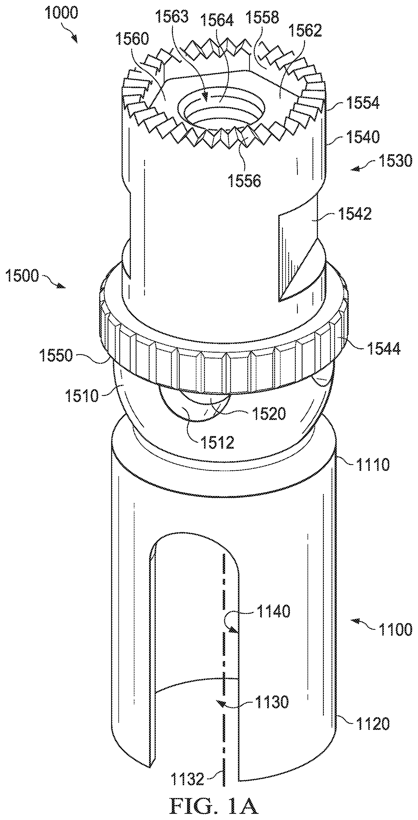 Patent US11812995 Figure 1 – External fixation connection rod with female attachment