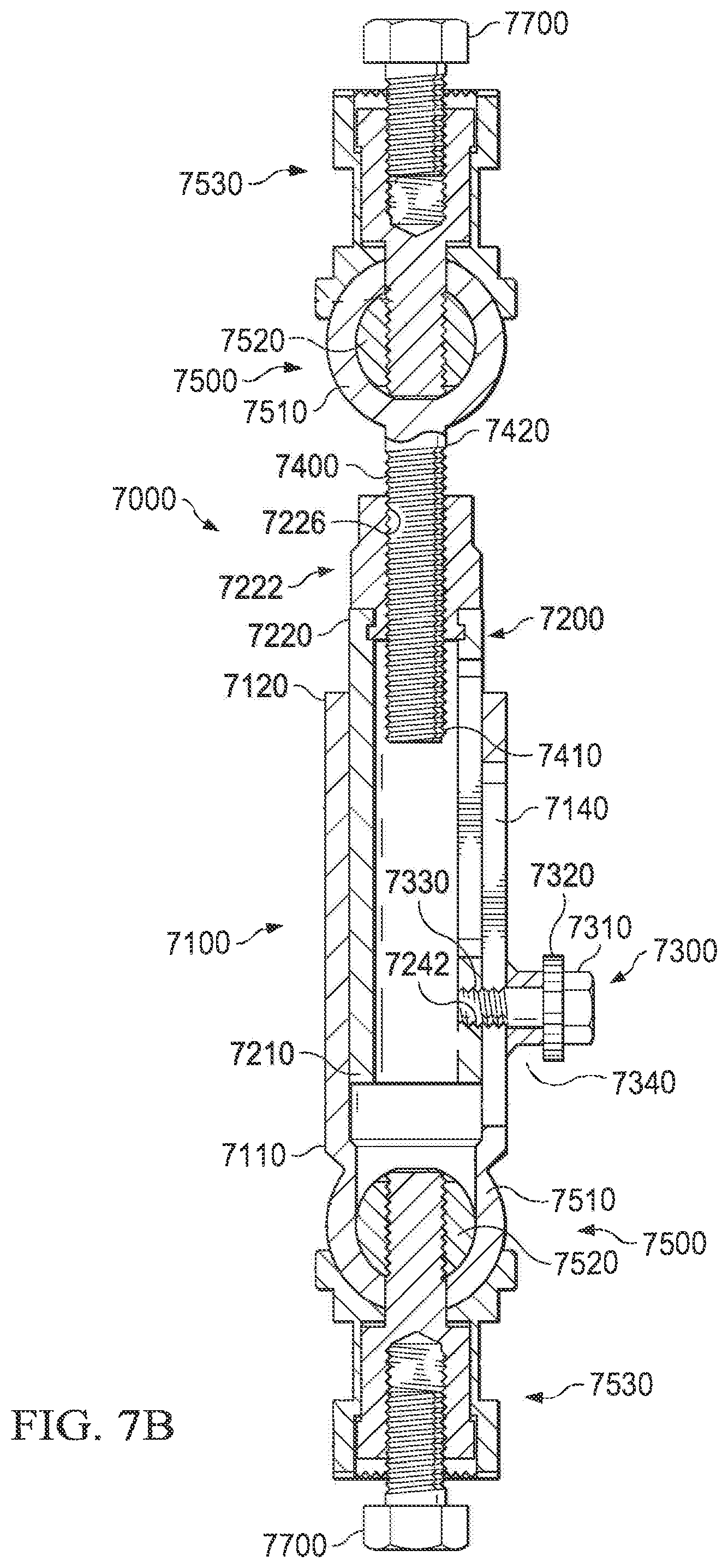 Patent US11812995 Figure 8 – External fixation connection rod with female attachment