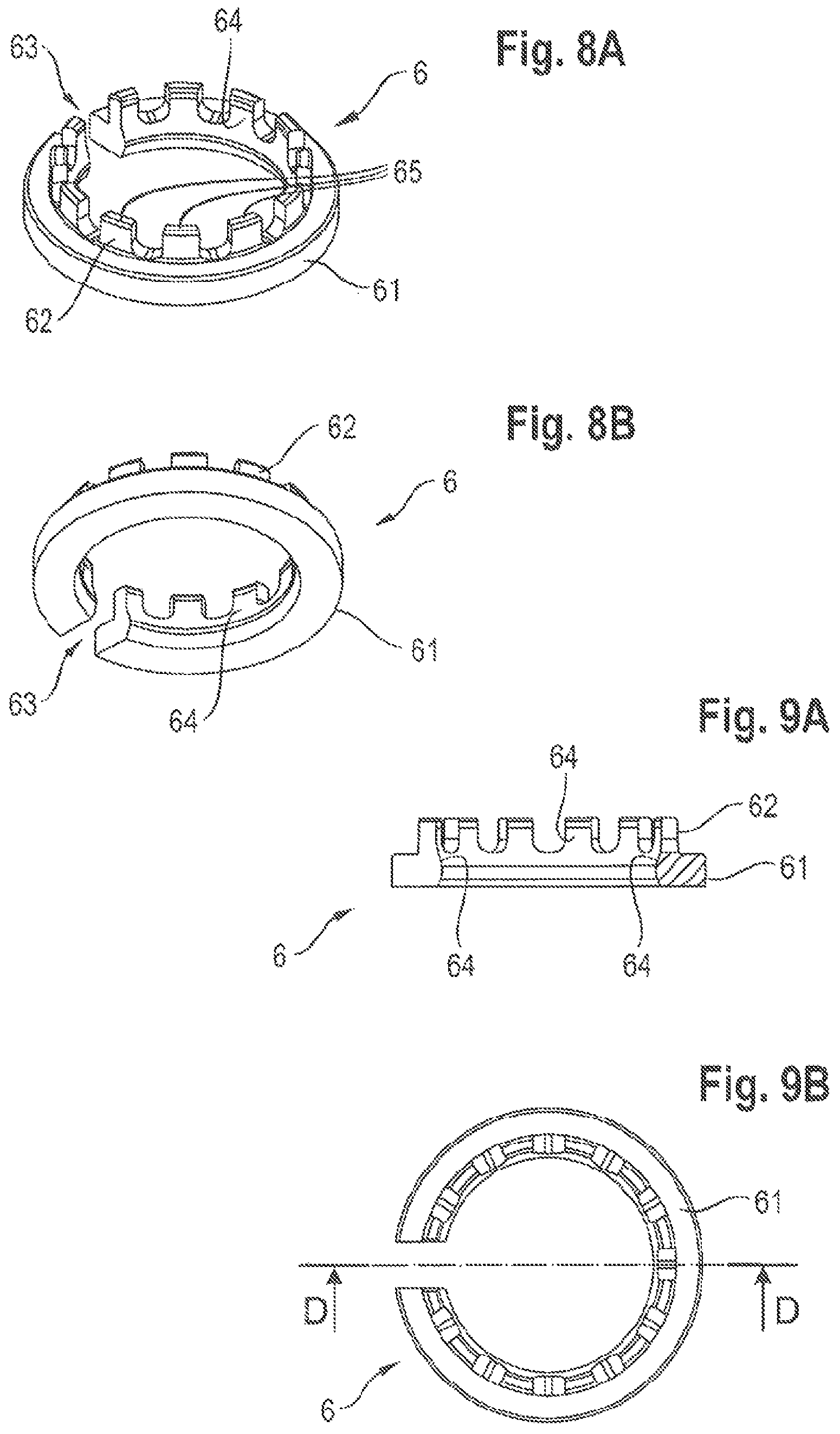 Patent US11812999 Figure 4 – Coupling assembly and polyaxial bone anchoring device comprising the same