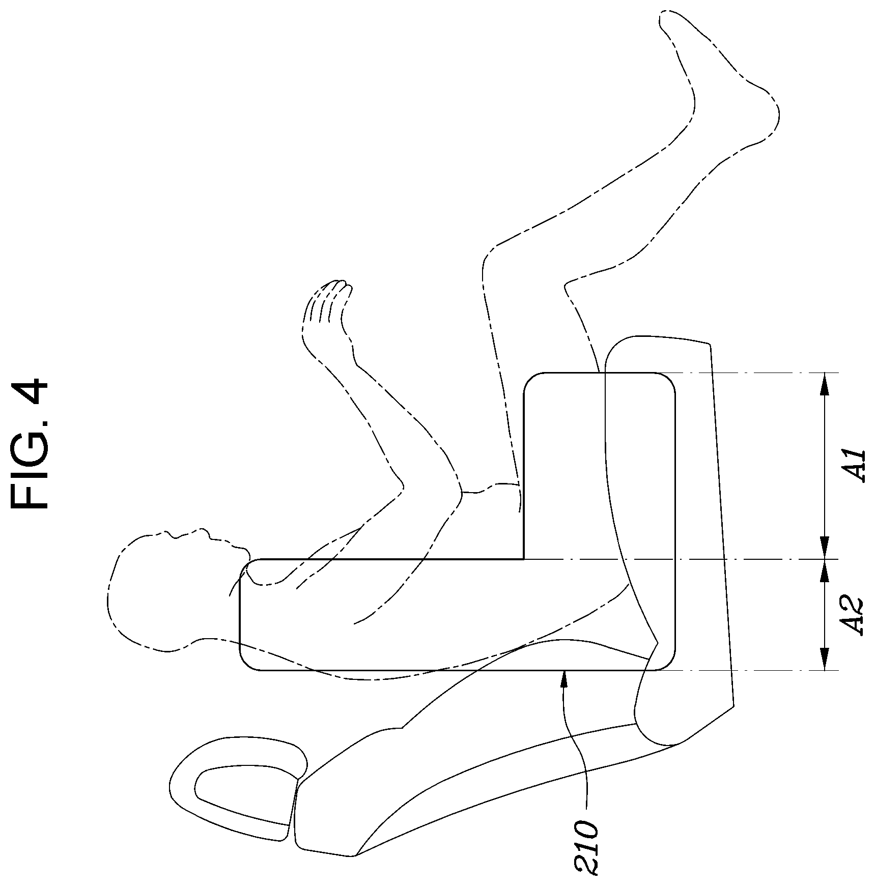 Patent US11814002 Figure 4 – Door-mounted air bag and control method for deploying same