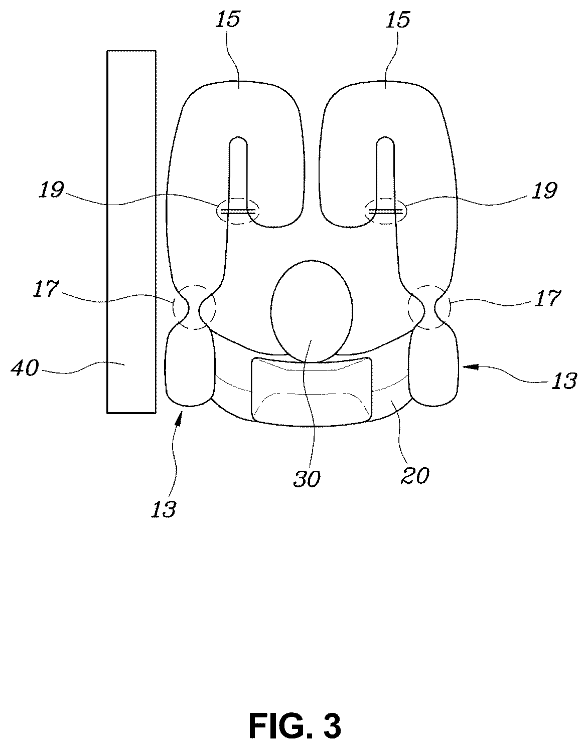 Patent US11814004 Figure 3 – Side air bag for vehicle