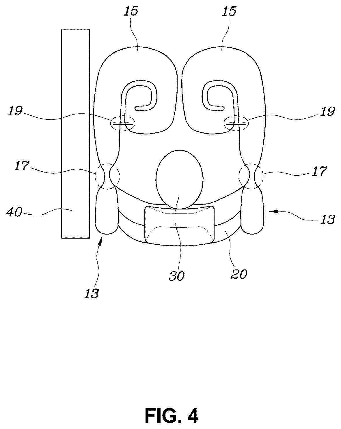 Patent US11814004 Figure 4 – Side air bag for vehicle