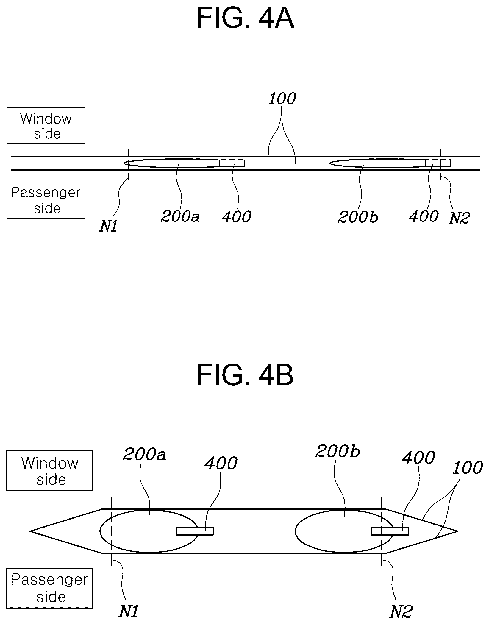 Patent US11814005 Figure 5 – Curtain airbag apparatus