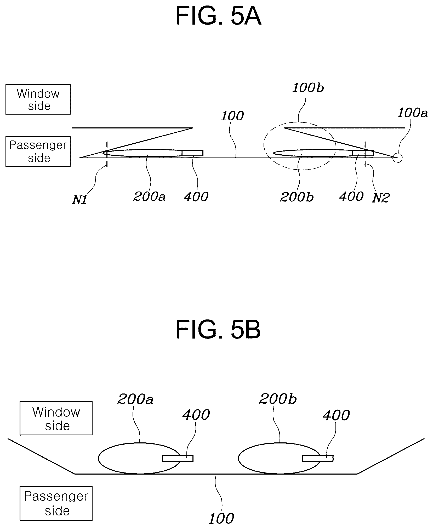 Patent US11814005 Figure 6 – Curtain airbag apparatus