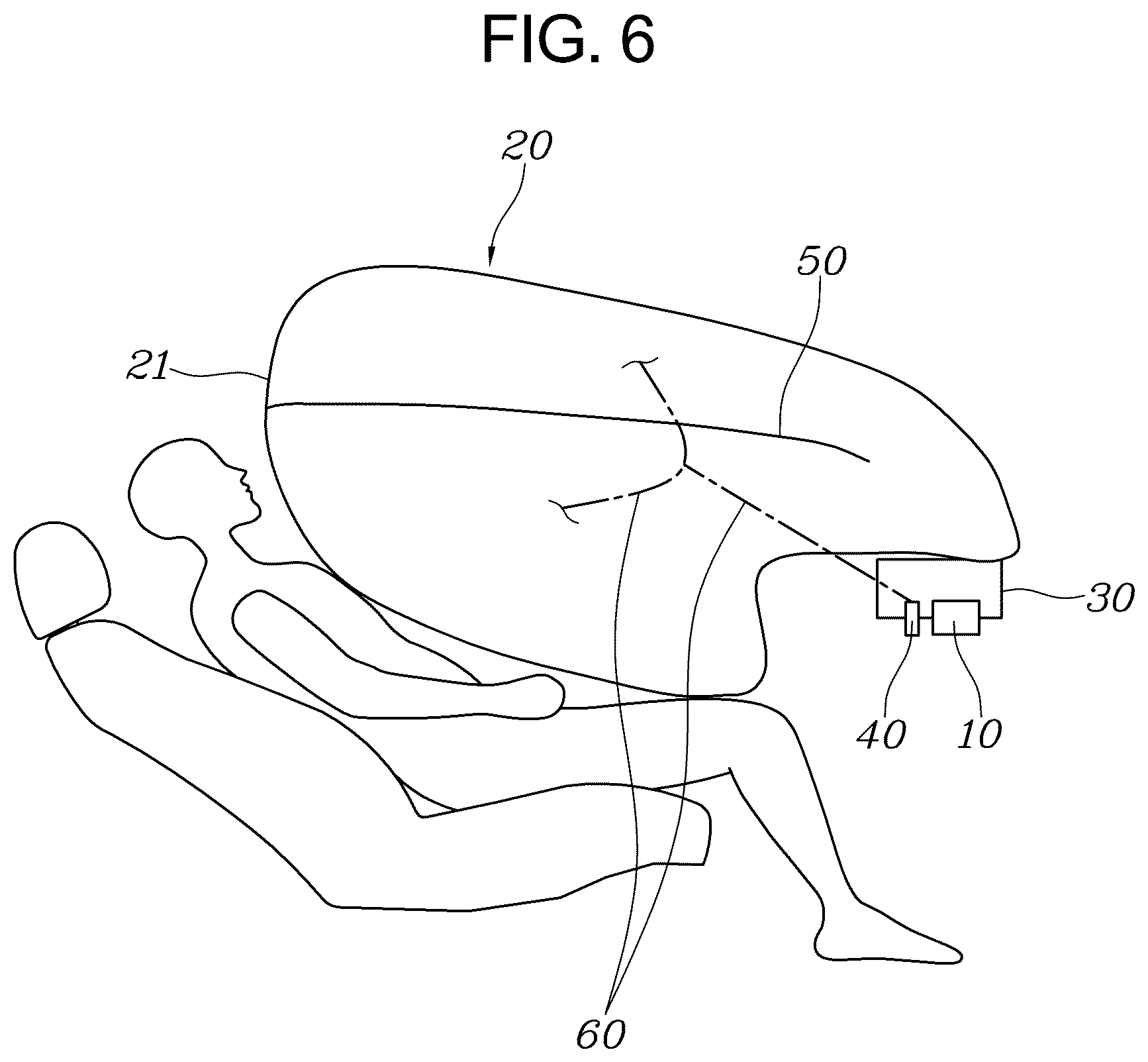 Patent US11814006 Figure 6 – Airbag apparatus for vehicle