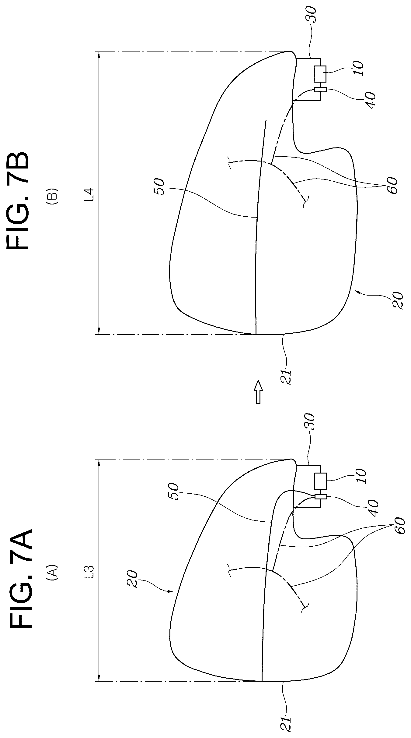 Patent US11814006 Figure 7 – Airbag apparatus for vehicle