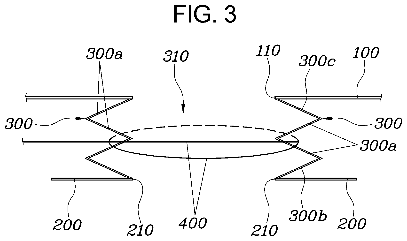 Patent US11814007 Figure 3 – Airbag device and method for manufacturing airbag cushion