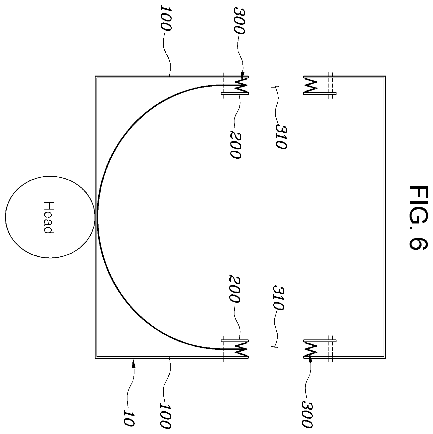 Patent US11814007 Figure 6 – Airbag device and method for manufacturing airbag cushion