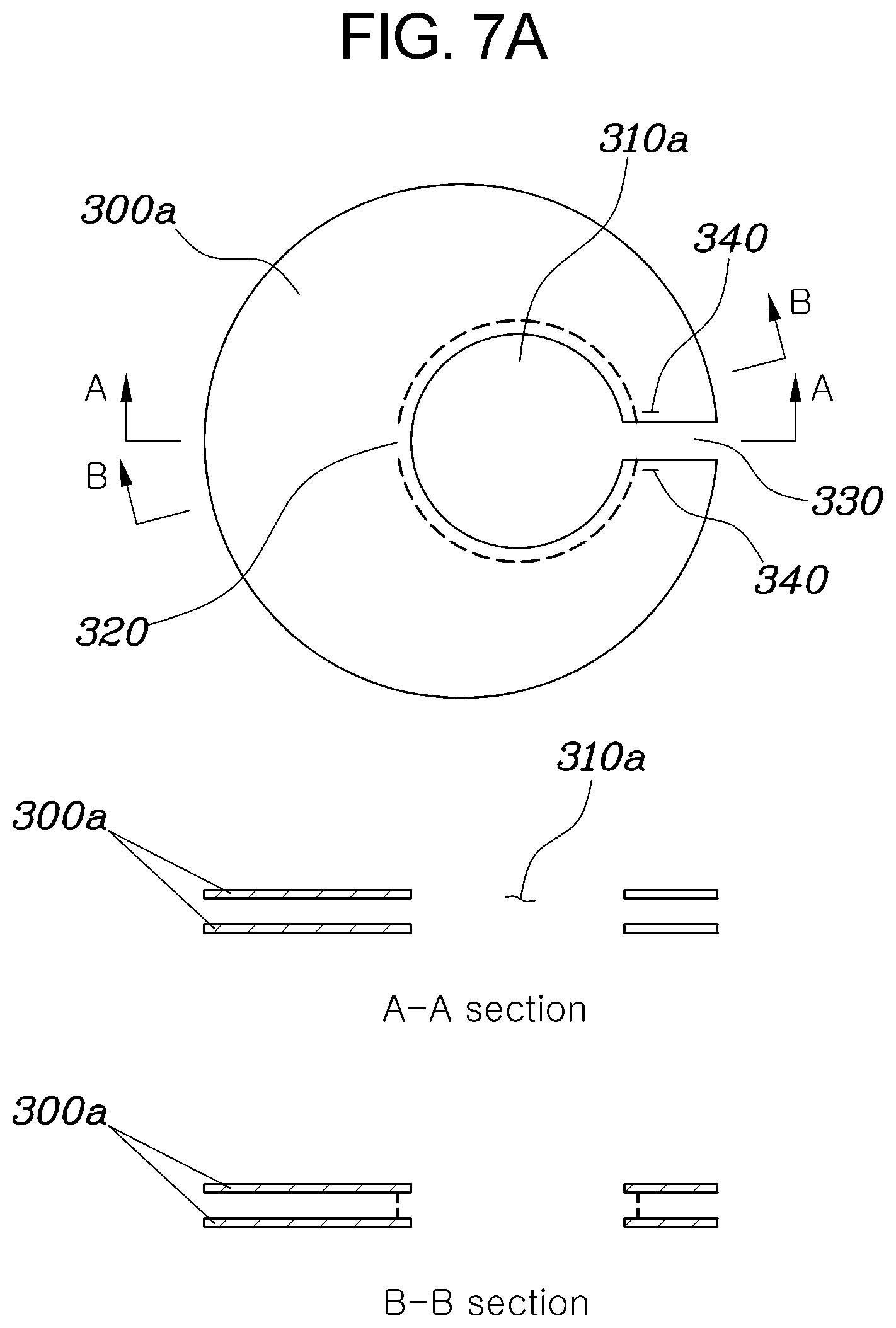 Patent US11814007 Figure 7 – Airbag device and method for manufacturing airbag cushion
