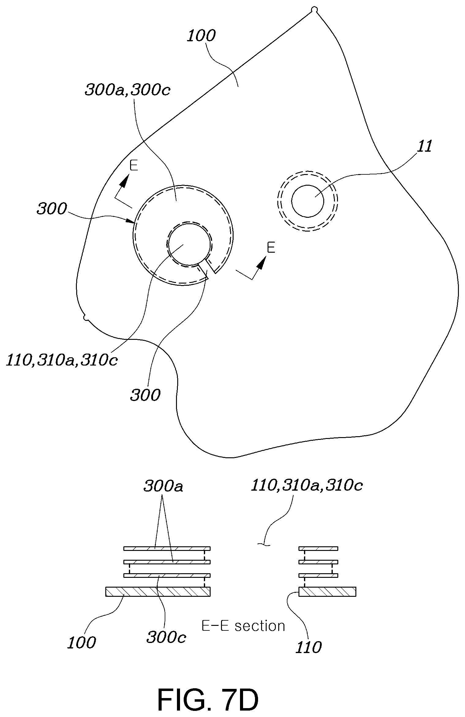 Patent US11814007 Figure 10 – Airbag device and method for manufacturing airbag cushion