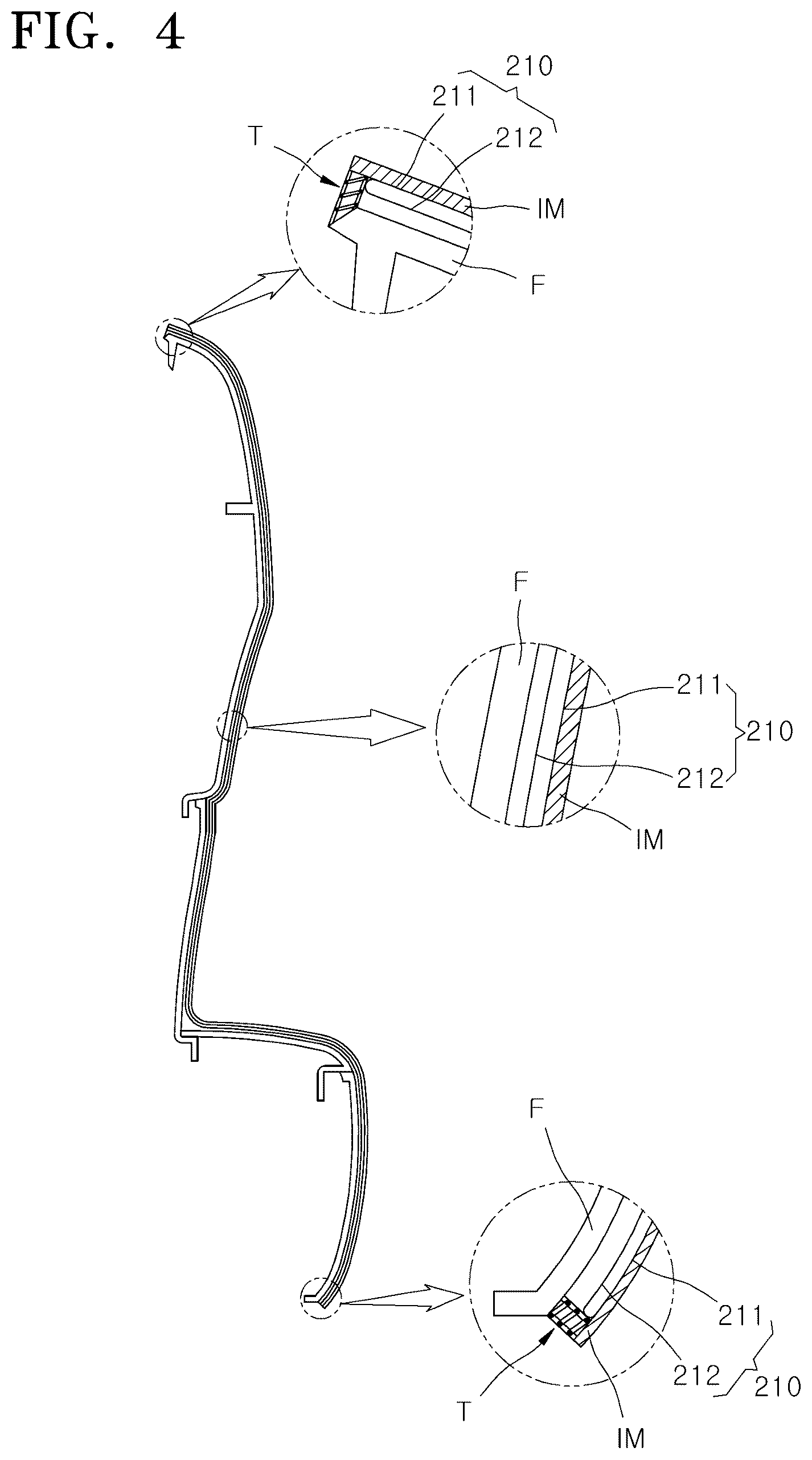 Patent US11814008 Figure 4 – Airbag device of vehicle and control method thereof