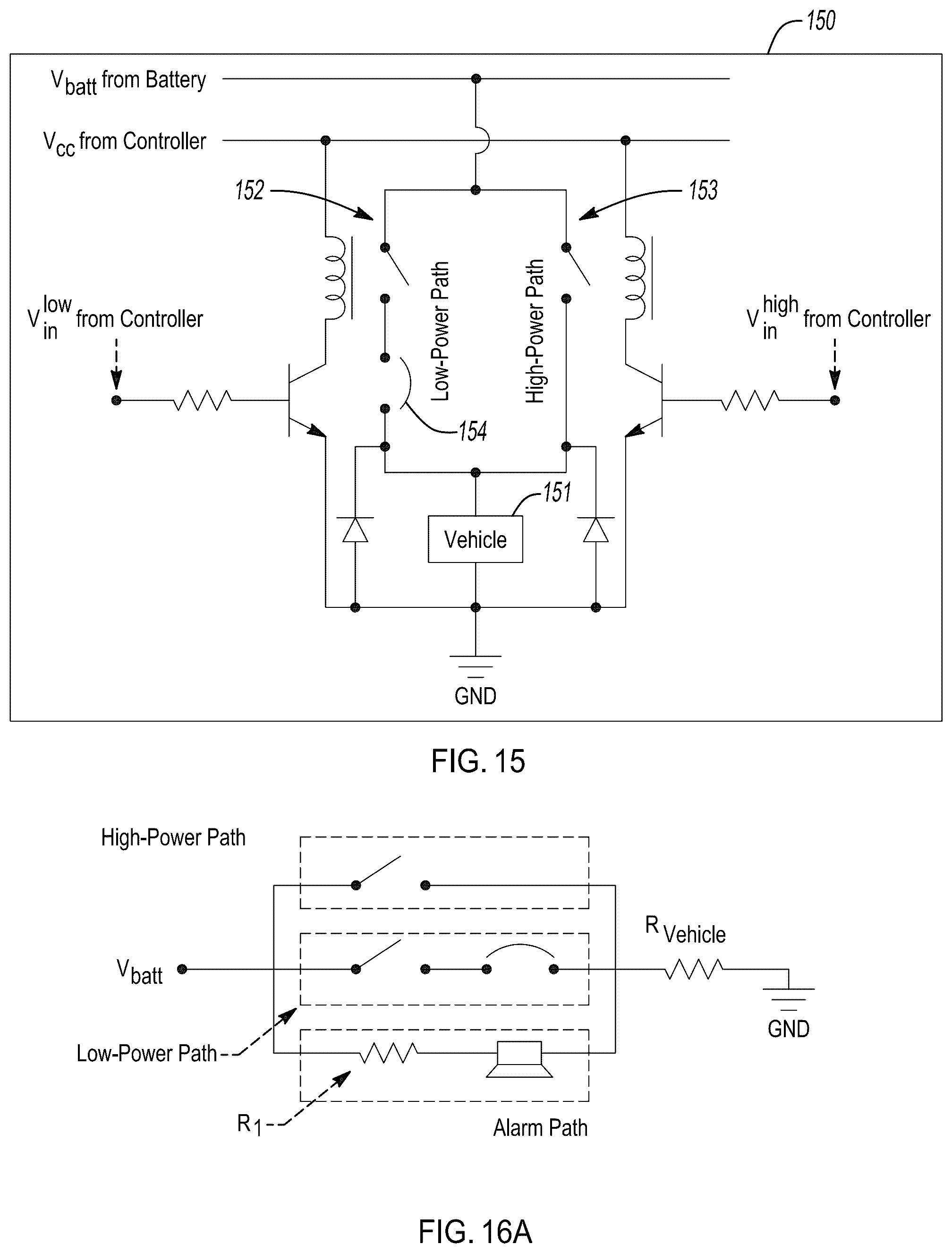 Patent US11814009 Figure 10 – Anti-theft vehicle immobilizer using batteries