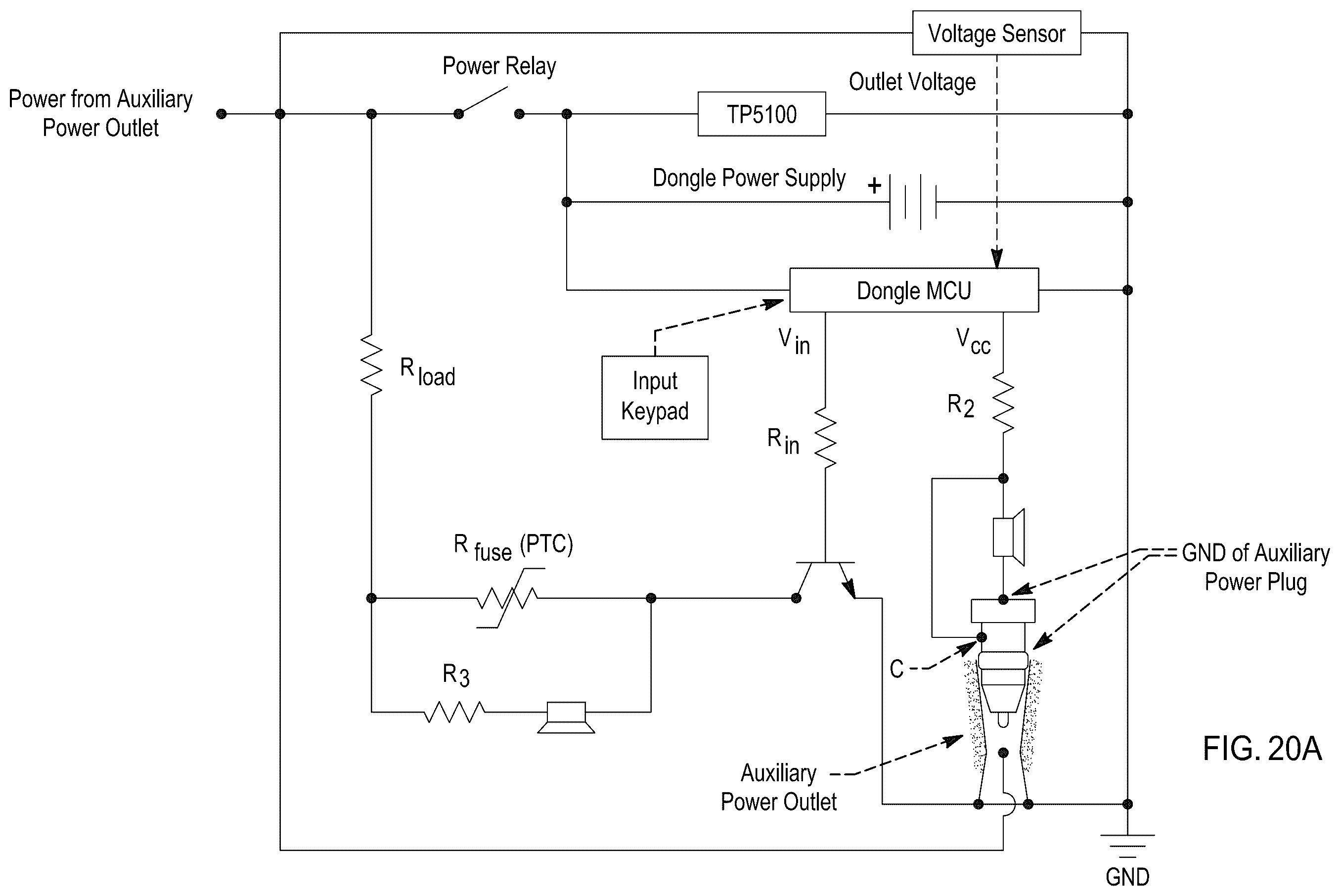 Patent US11814009 Figure 15 – Anti-theft vehicle immobilizer using batteries