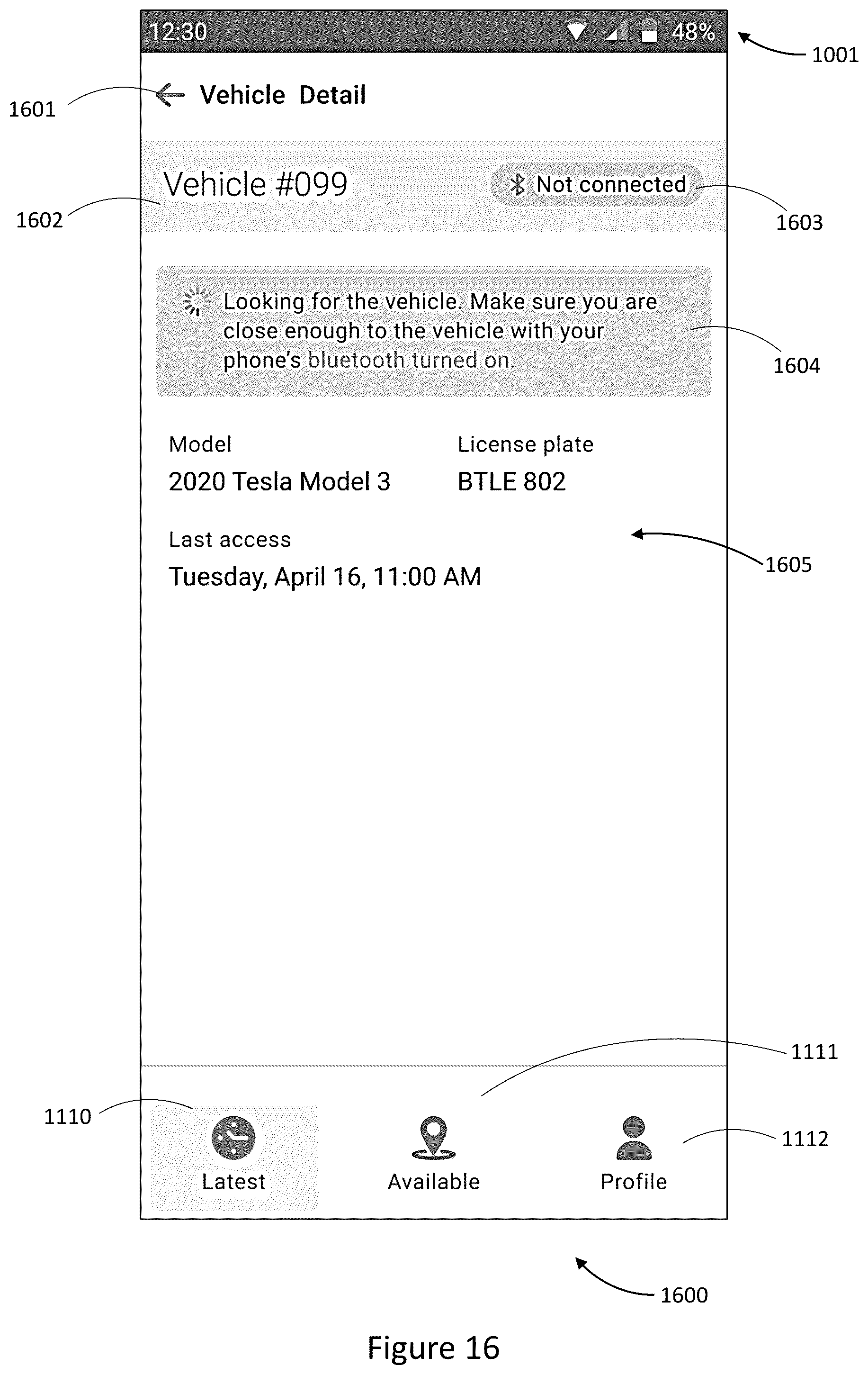 Patent US11814010 Figure 14 – Devices for shared vehicle access