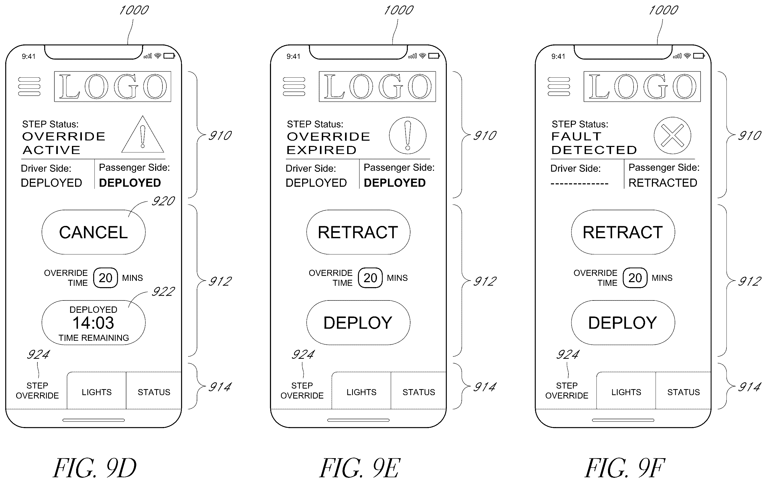 Patent US11814011 Figure 16 – Automated retractable vehicle step