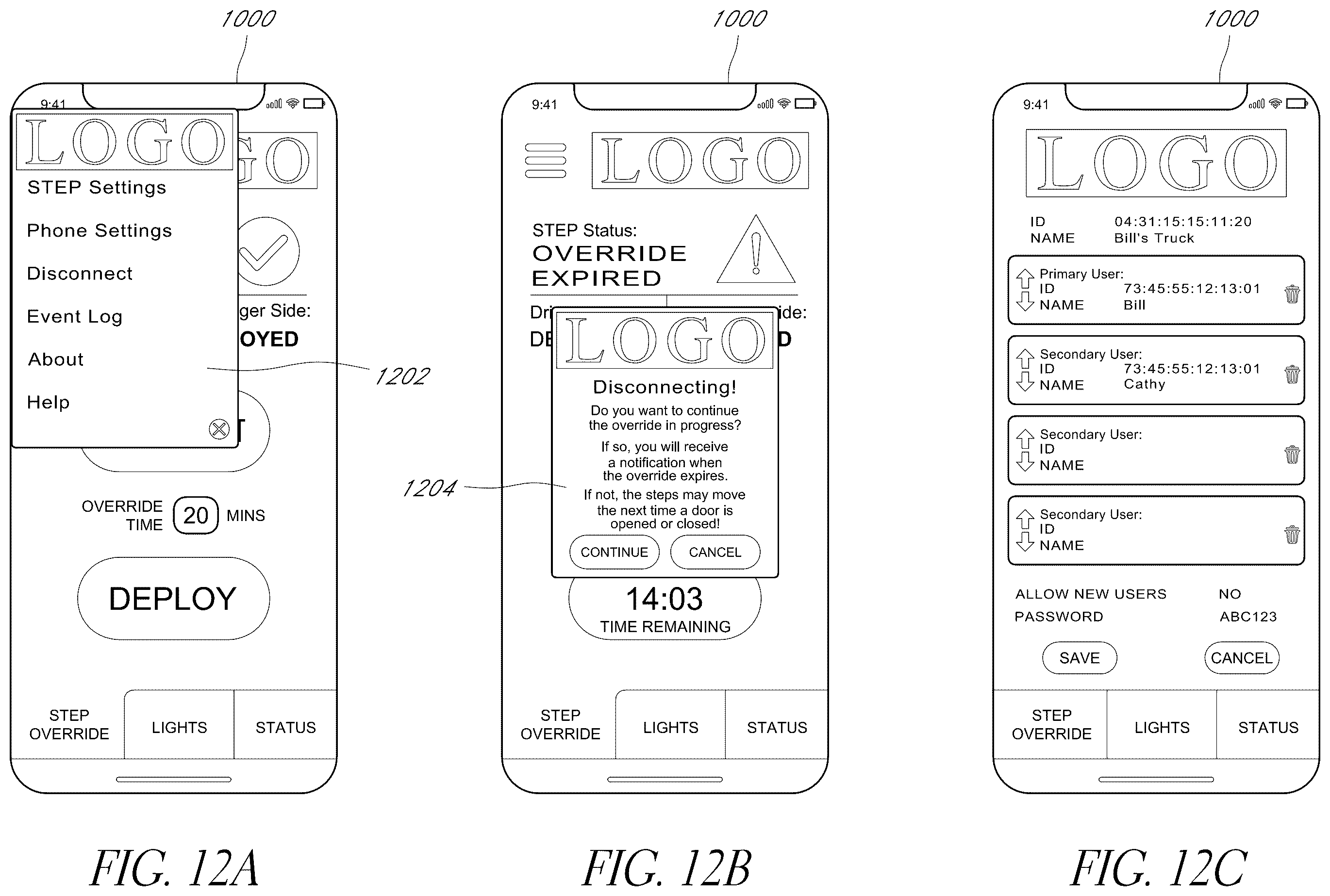 Patent US11814011 Figure 20 – Automated retractable vehicle step