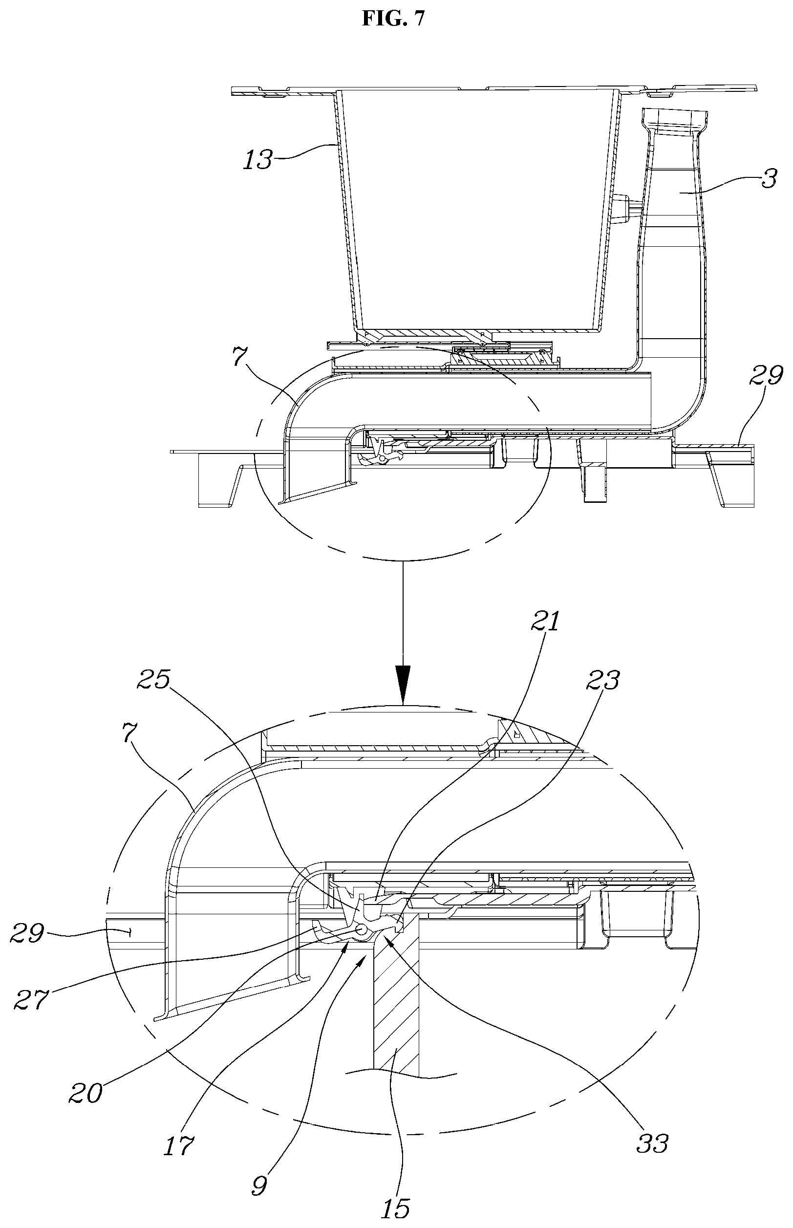 Patent US11814012 Figure 7 – Moving console for vehicle