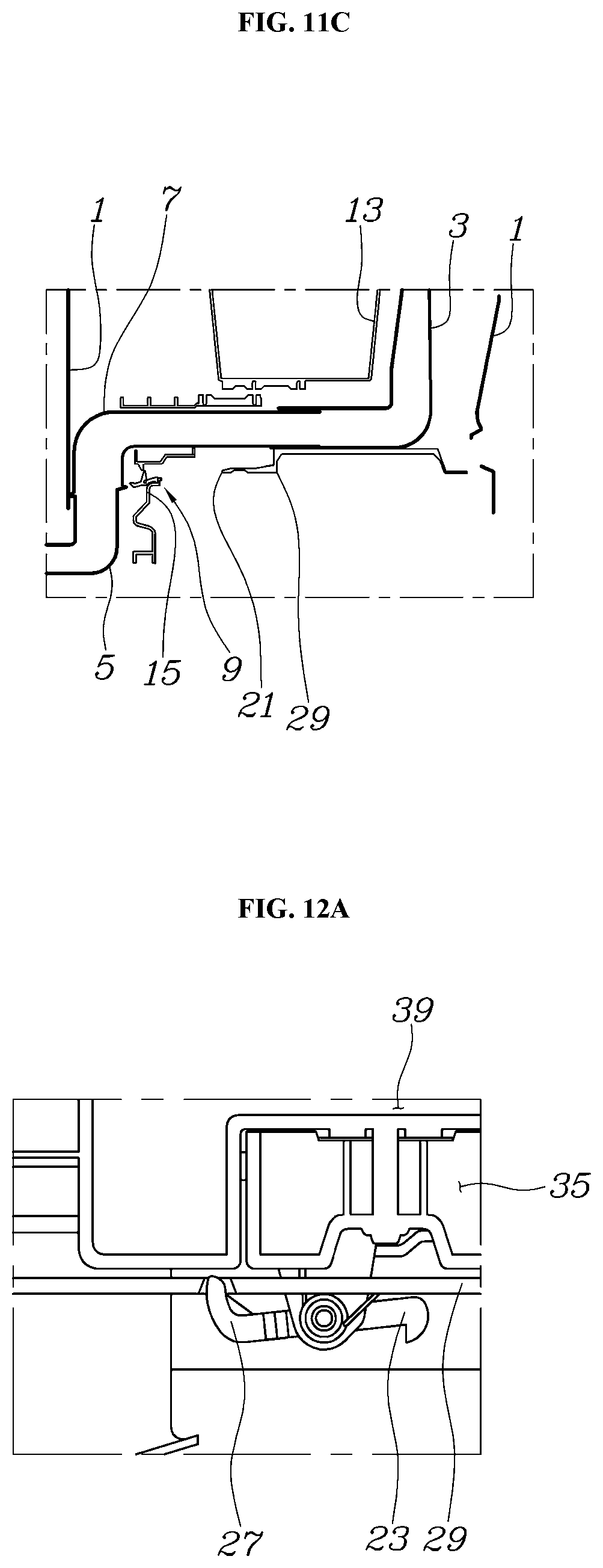 Patent US11814012 Figure 11 – Moving console for vehicle