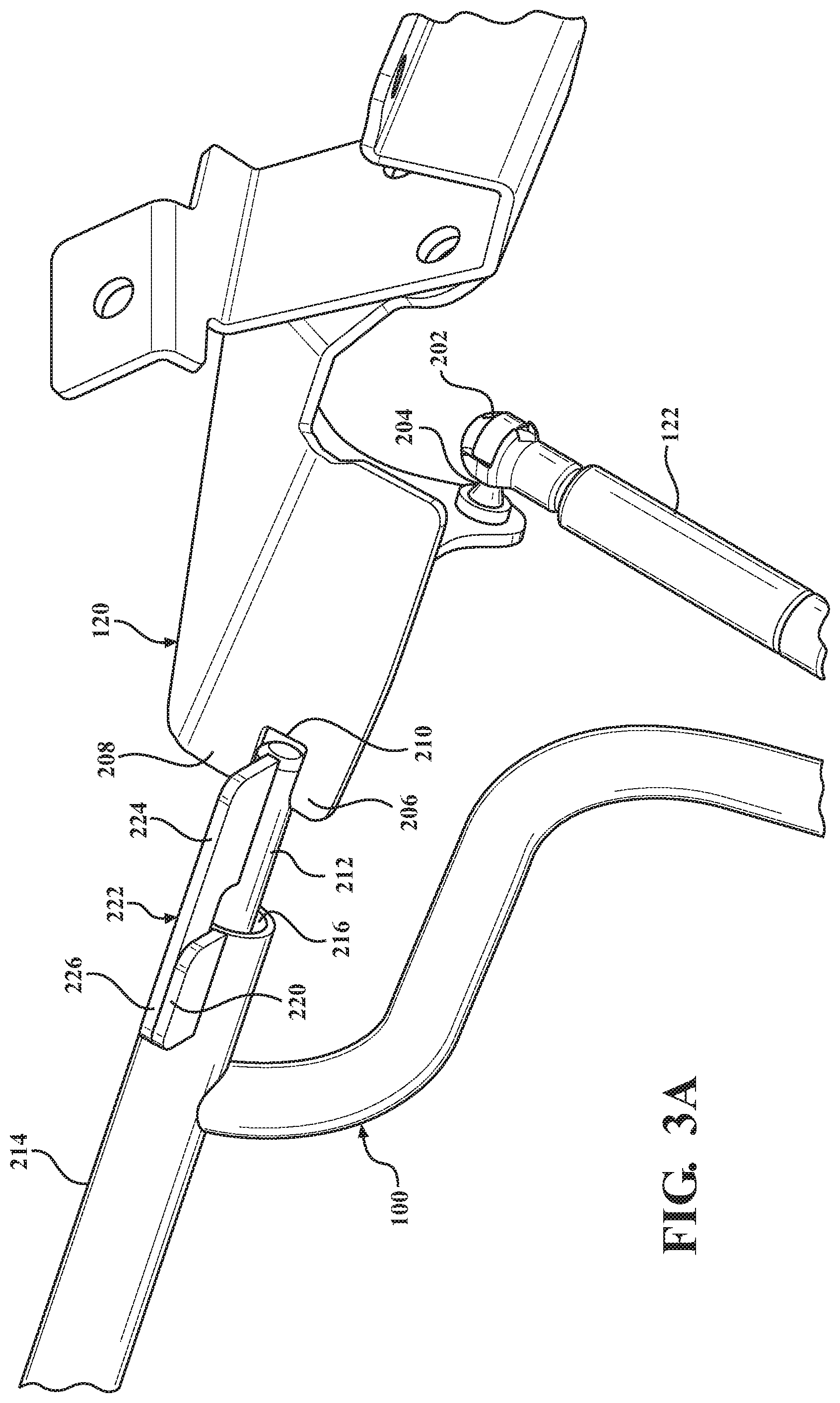 Patent US11814013 Figure 3 – Motion limiting system for vehicle accessory