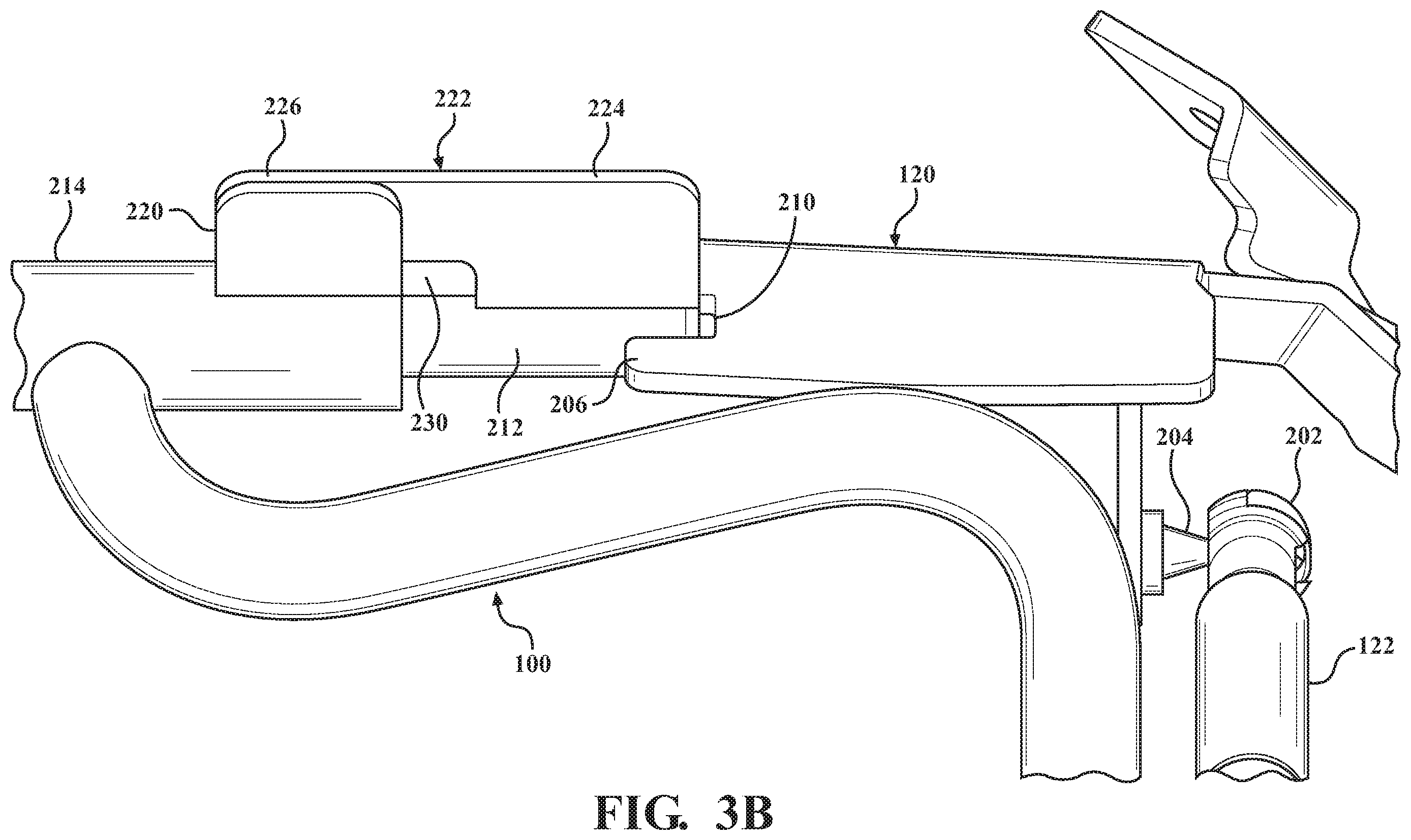 Patent US11814013 Figure 4 – Motion limiting system for vehicle accessory
