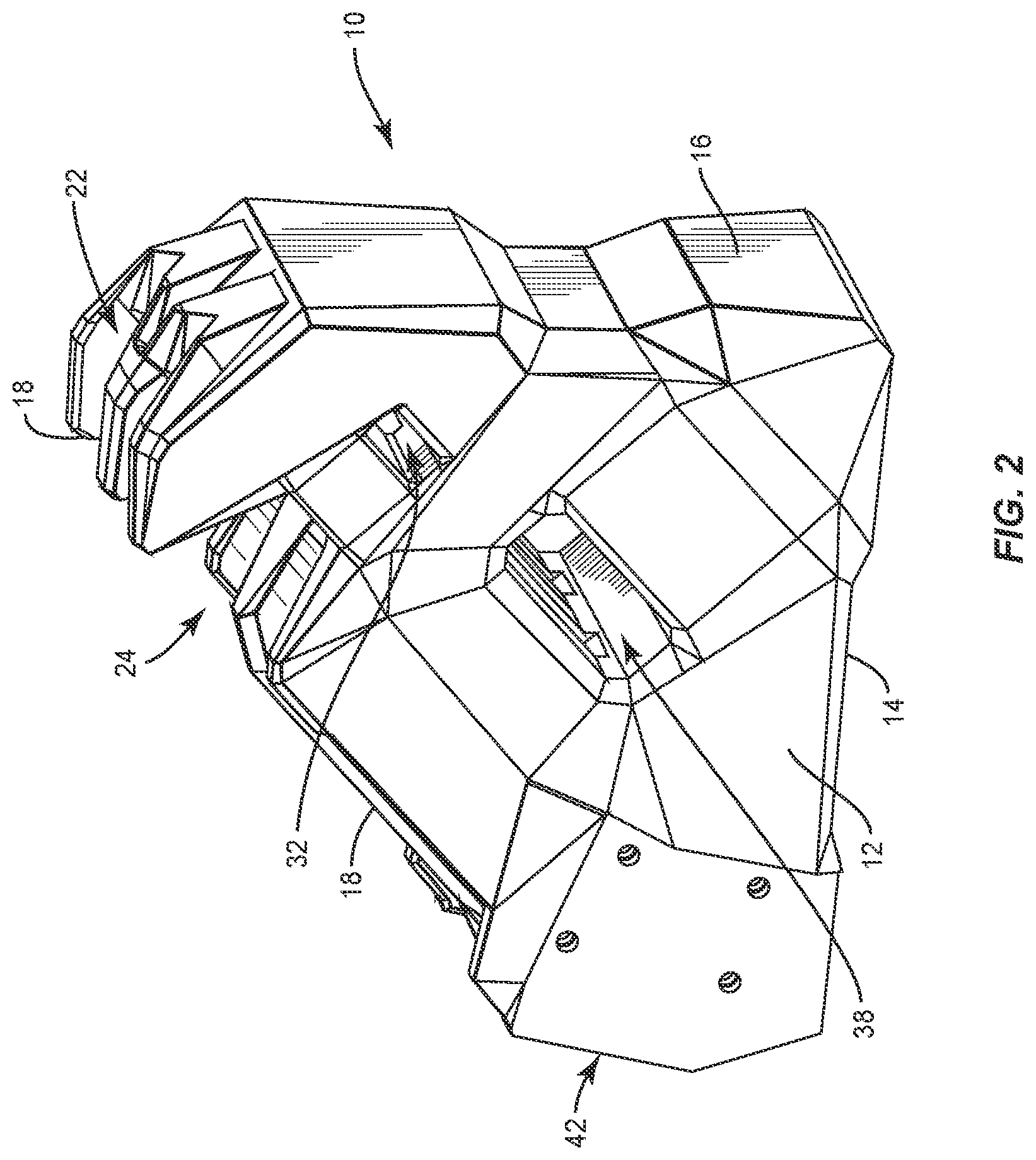Patent US11814014 Figure 2 – Seat carrier for long guns