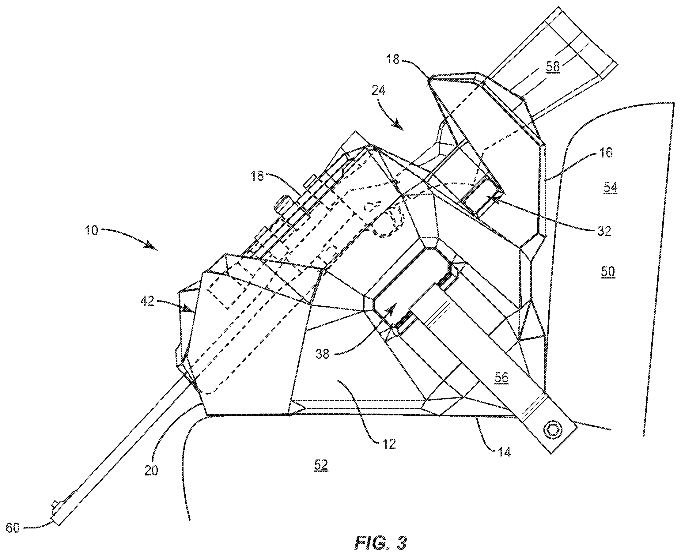 Patent US11814014 Figure 3 – Seat carrier for long guns
