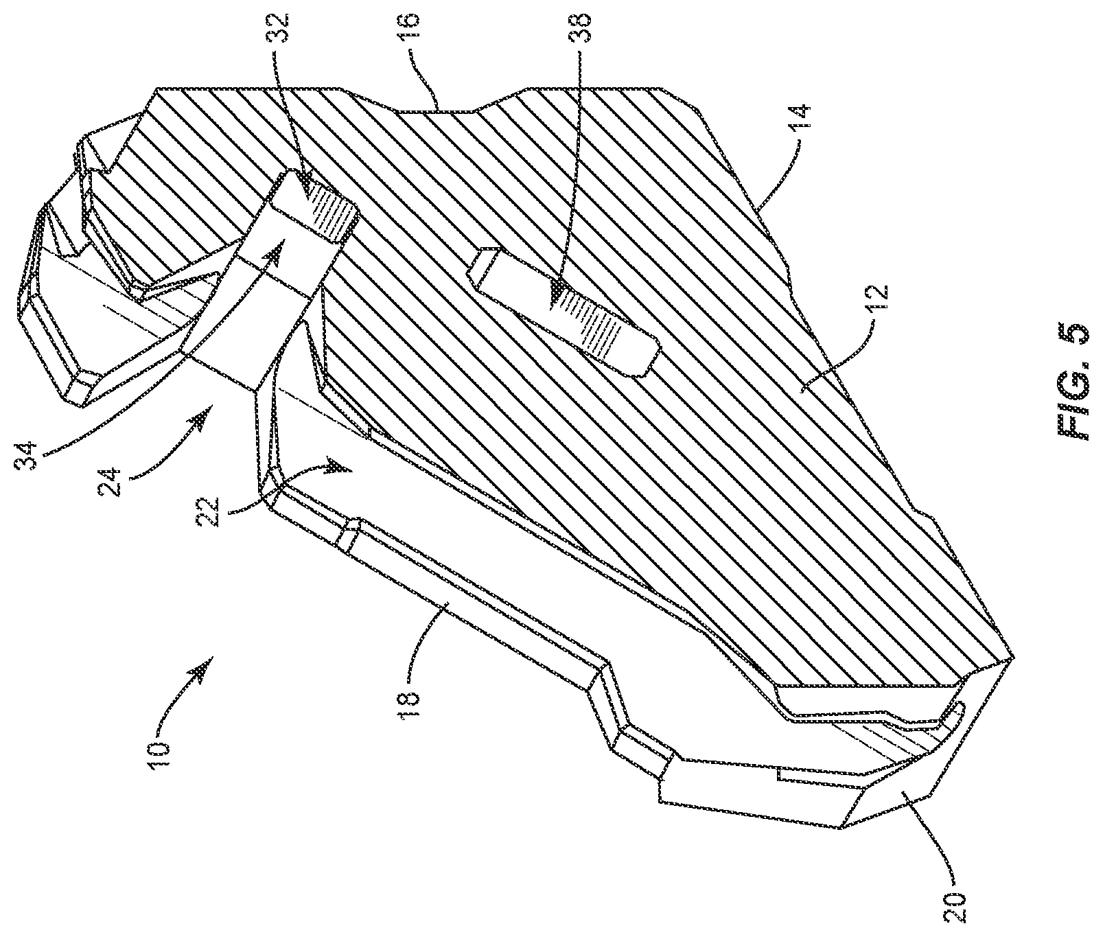 Patent US11814014 Figure 5 – Seat carrier for long guns