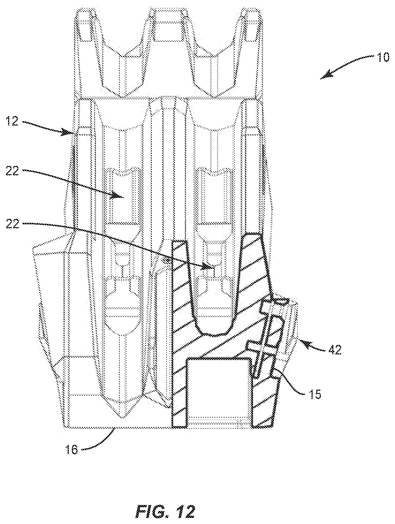 Patent US11814014 Figure 12 – Seat carrier for long guns