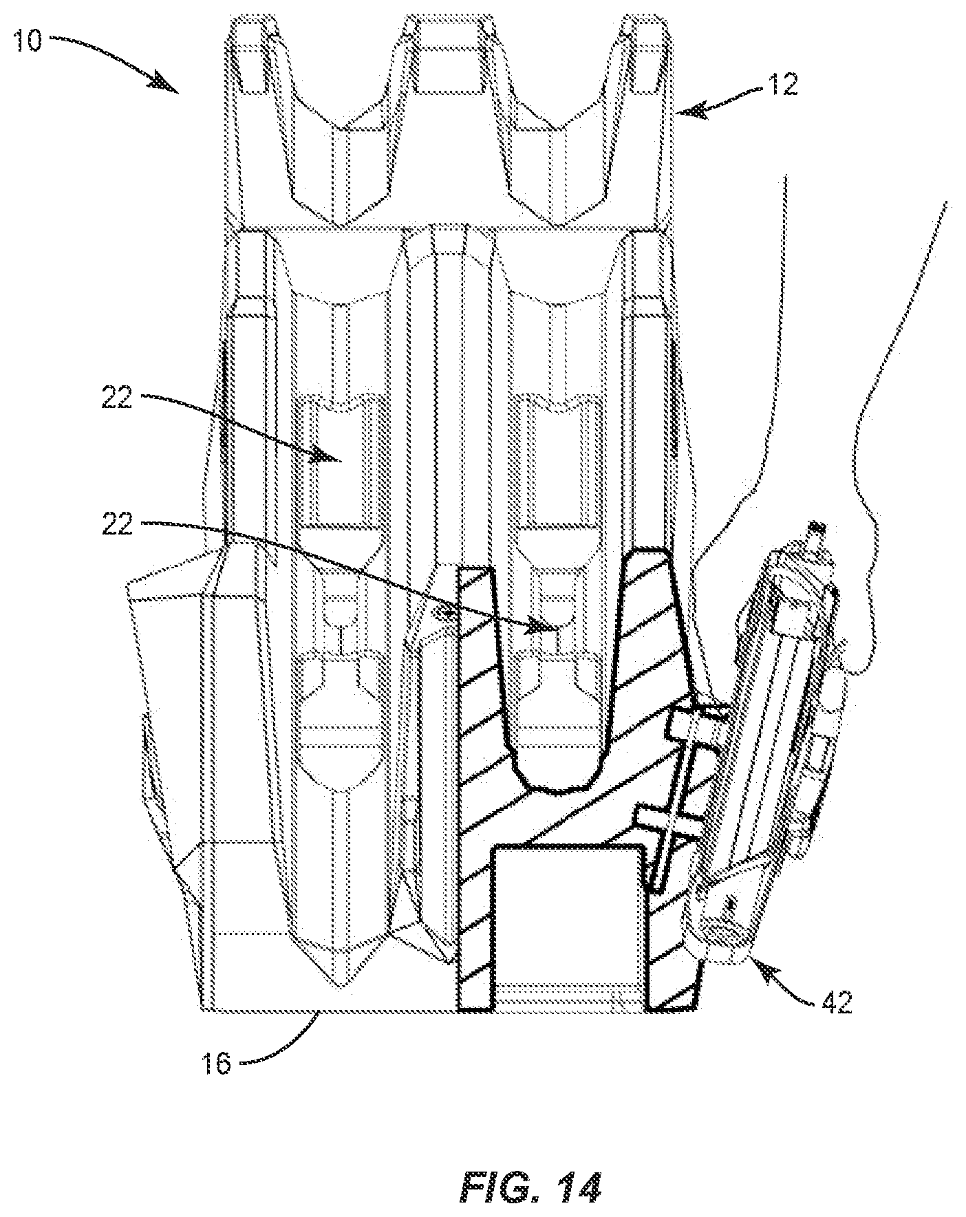 Patent US11814014 Figure 14 – Seat carrier for long guns