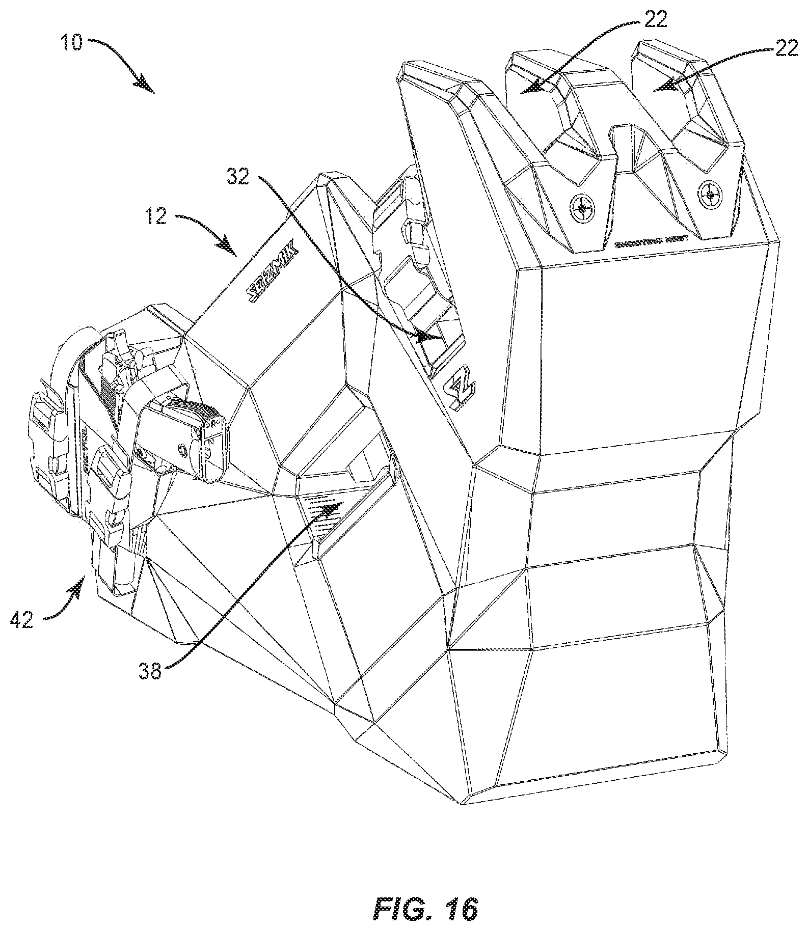Patent US11814014 Figure 16 – Seat carrier for long guns