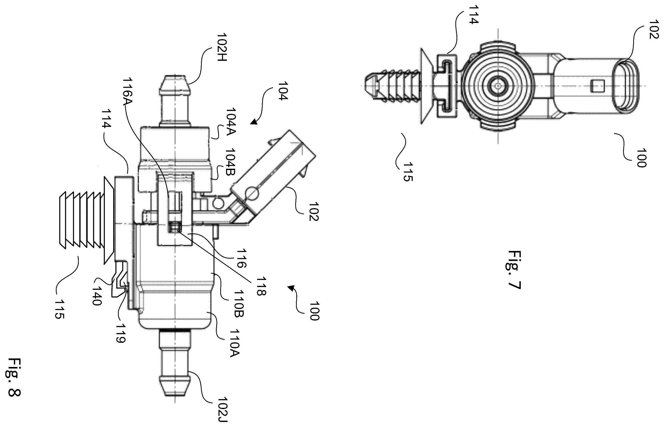 Patent US11814016 Figure 4 – Vehicle camera and sensor wash valve assembly