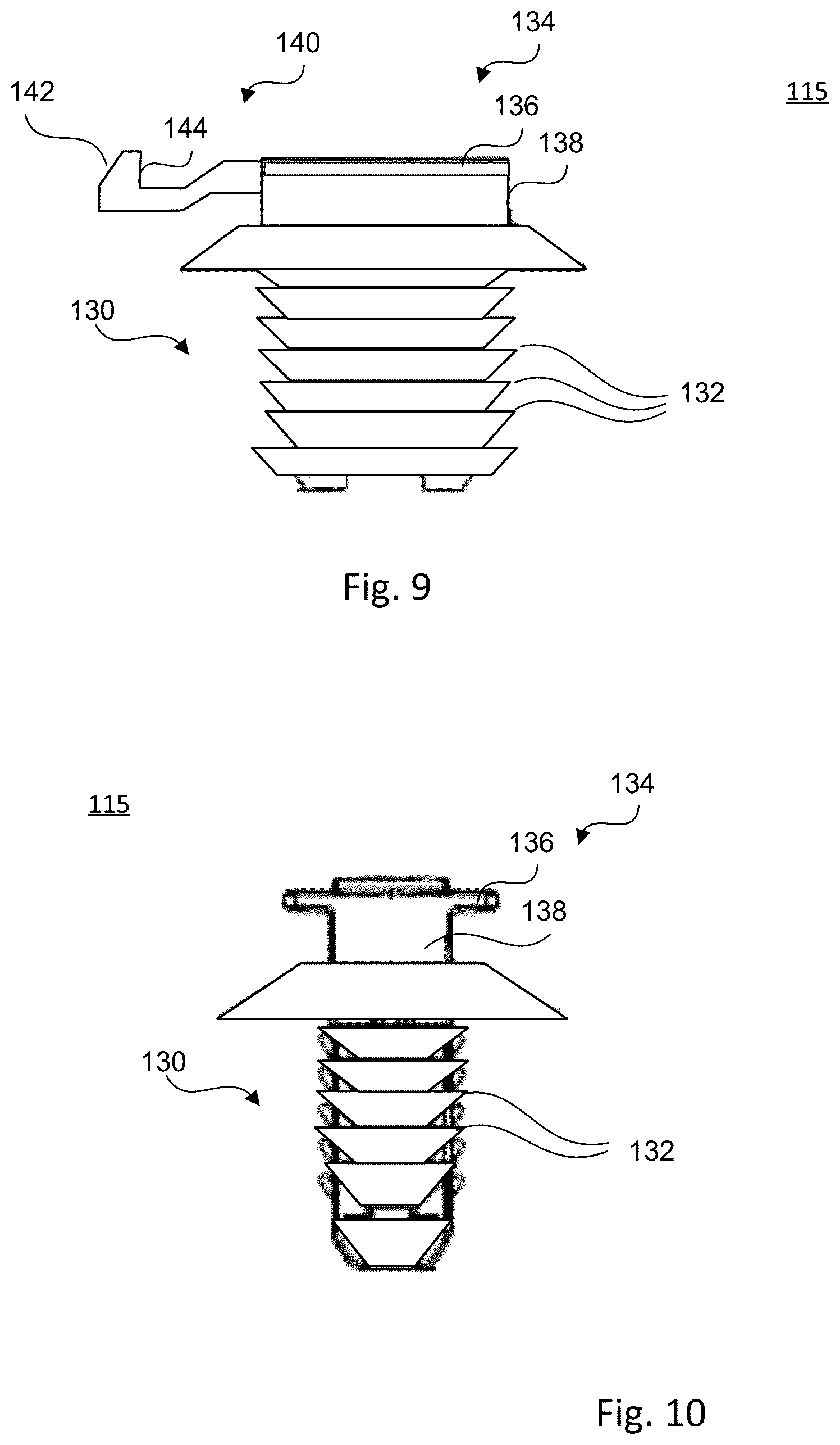 Patent US11814016 Figure 5 – Vehicle camera and sensor wash valve assembly