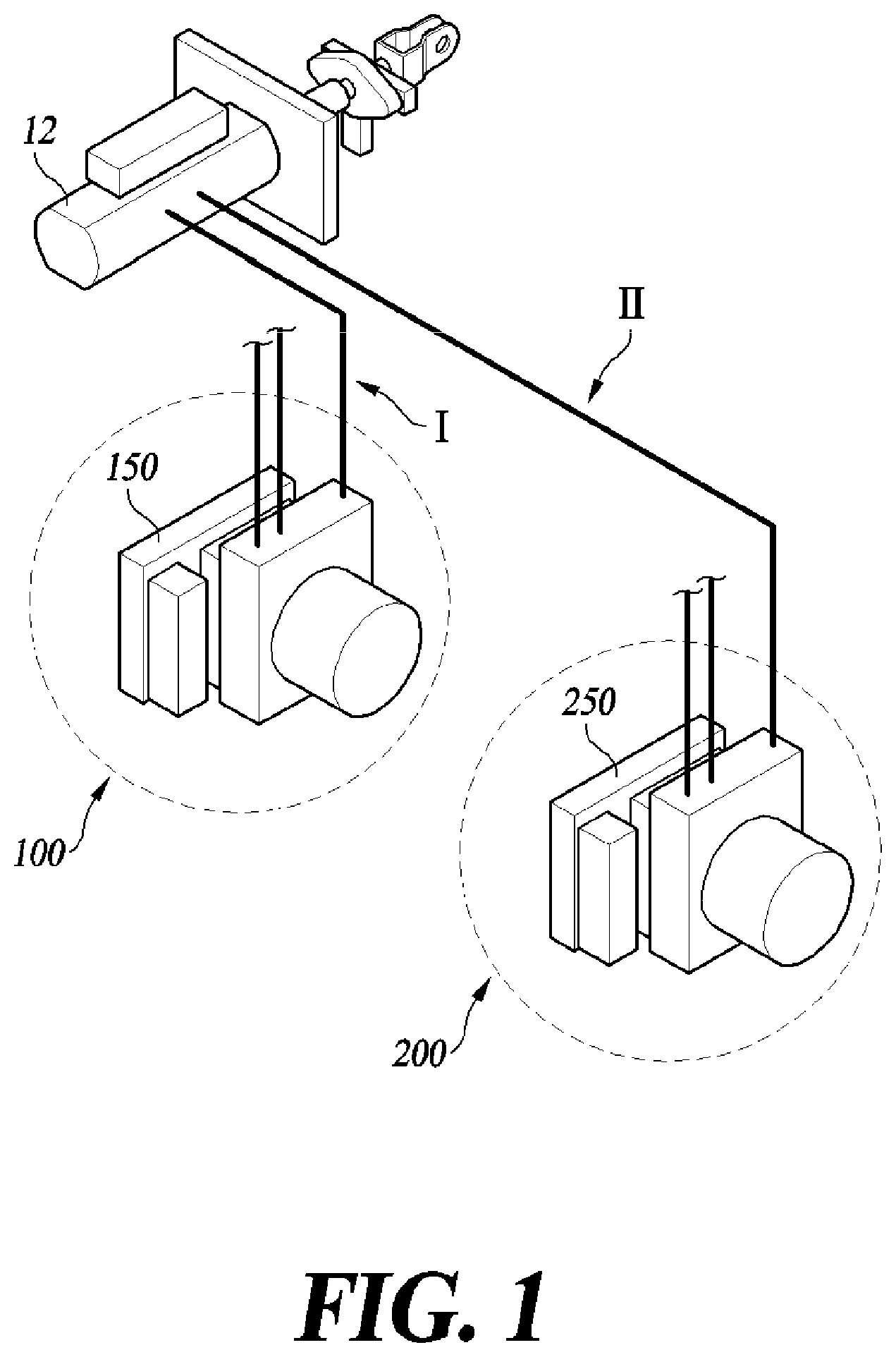 Patent US11814022 Figure 1 – Hydraulic block of electronic brake system for vehicle