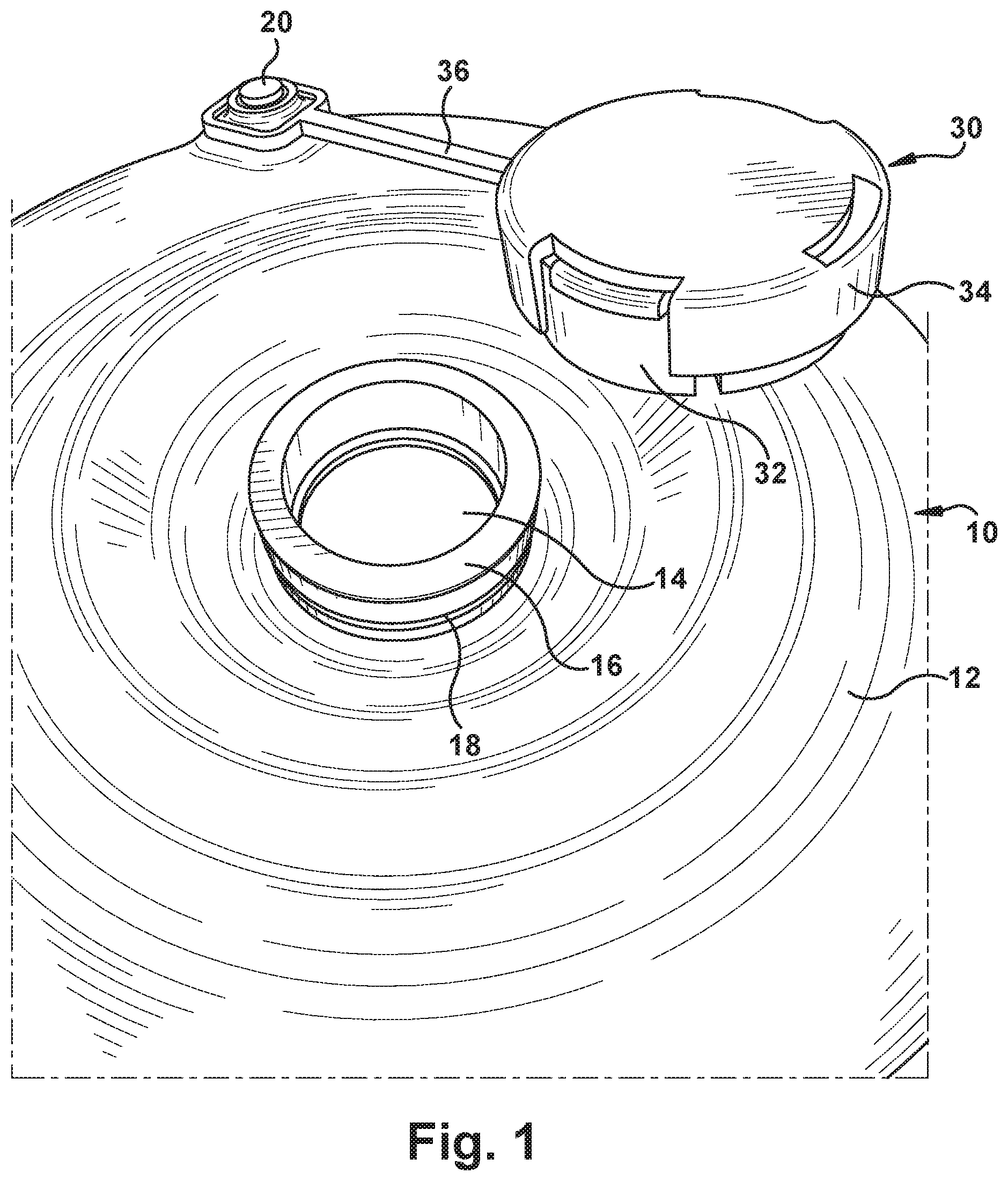 Patent US11814023 Figure 1 – Sealing assembly for a spring brake actuator
