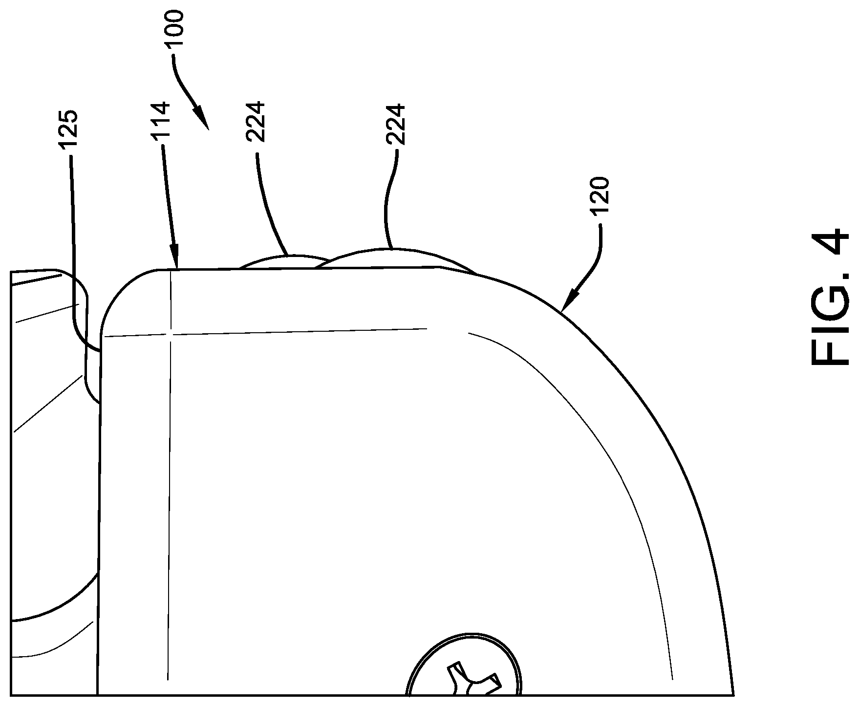 Patent US11814025 Figure 4 – Wheel chock