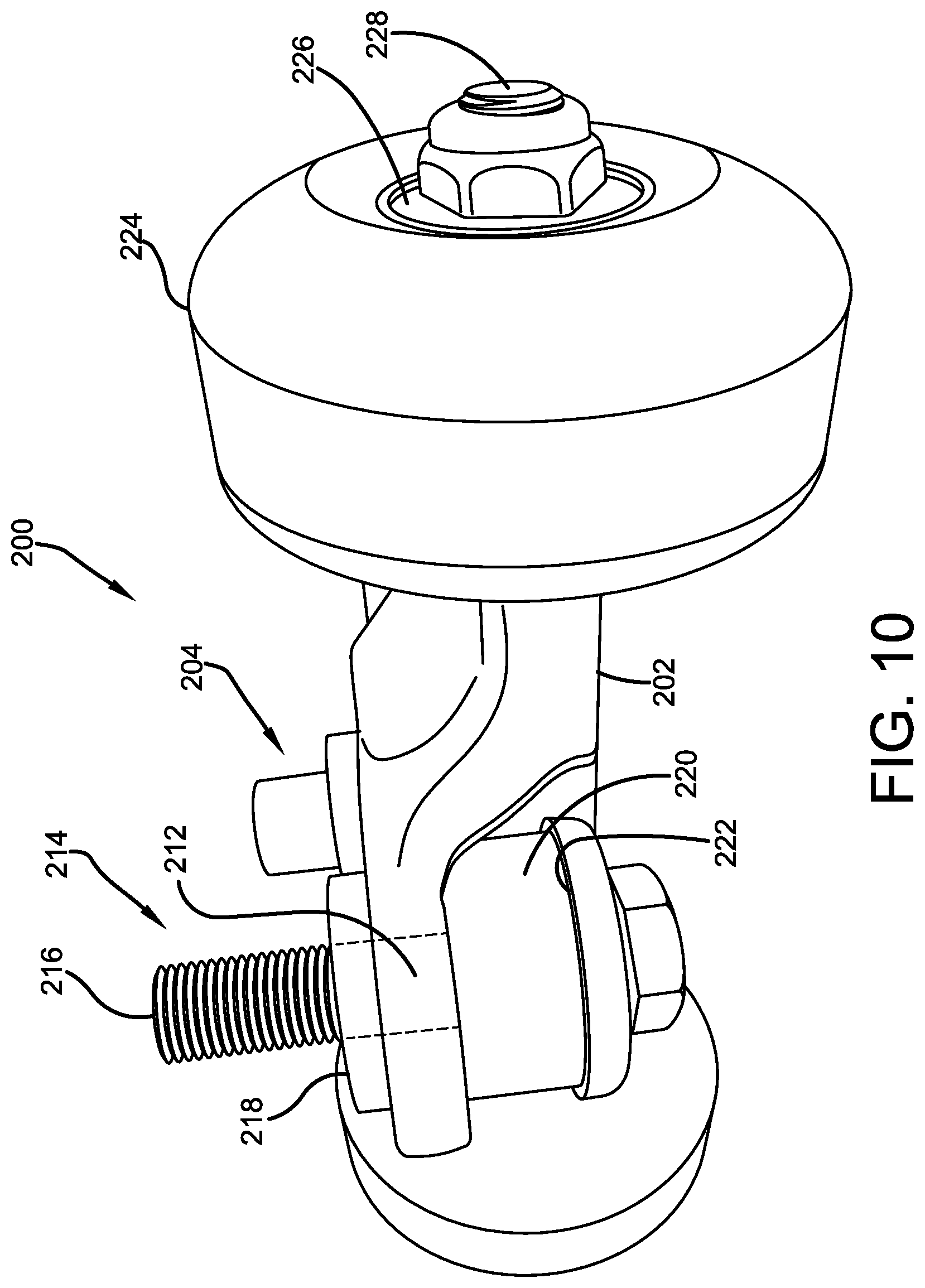 Patent US11814025 Figure 10 – Wheel chock
