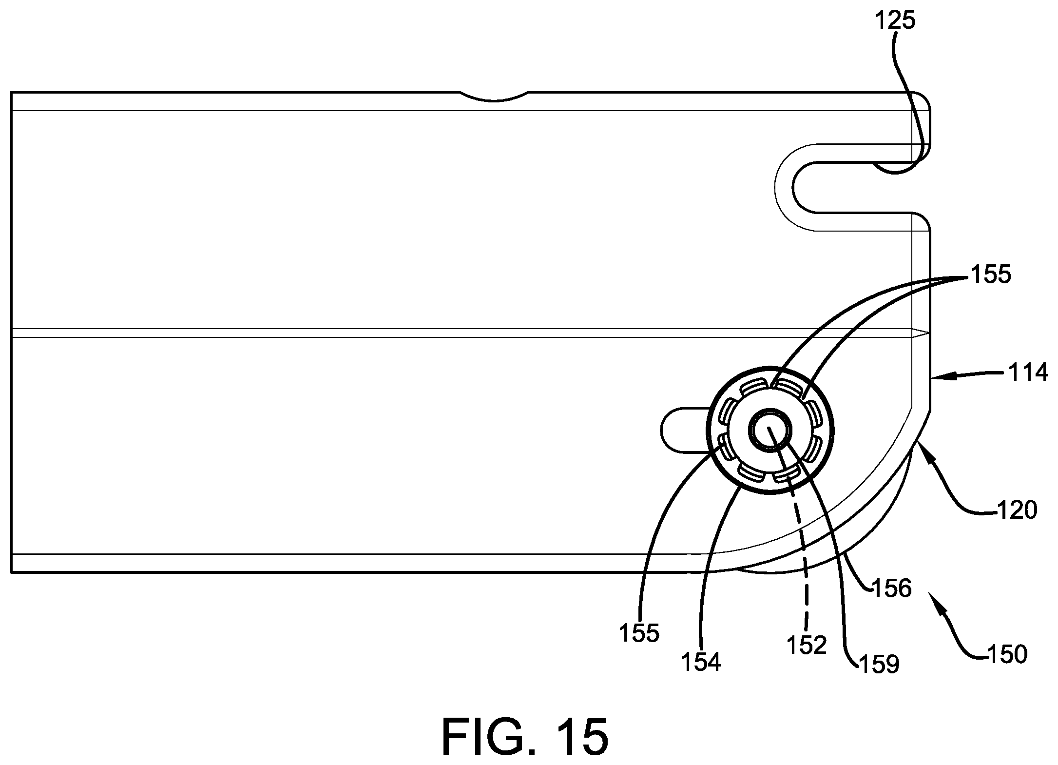 Patent US11814025 Figure 15 – Wheel chock
