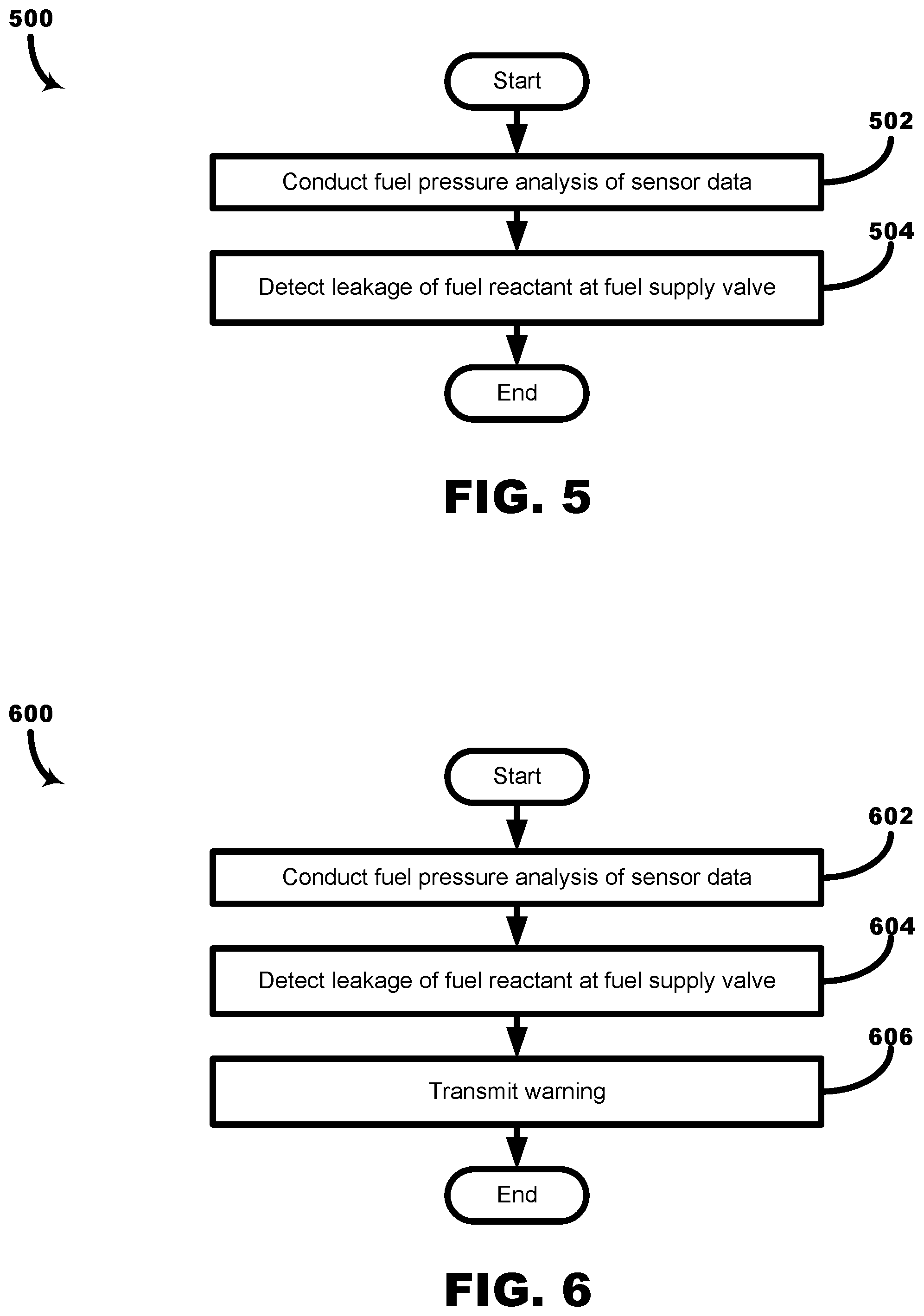 Patent US11814027 Figure 5 – Fuel reactant leak detection system and method of detecting fuel reactant leaks