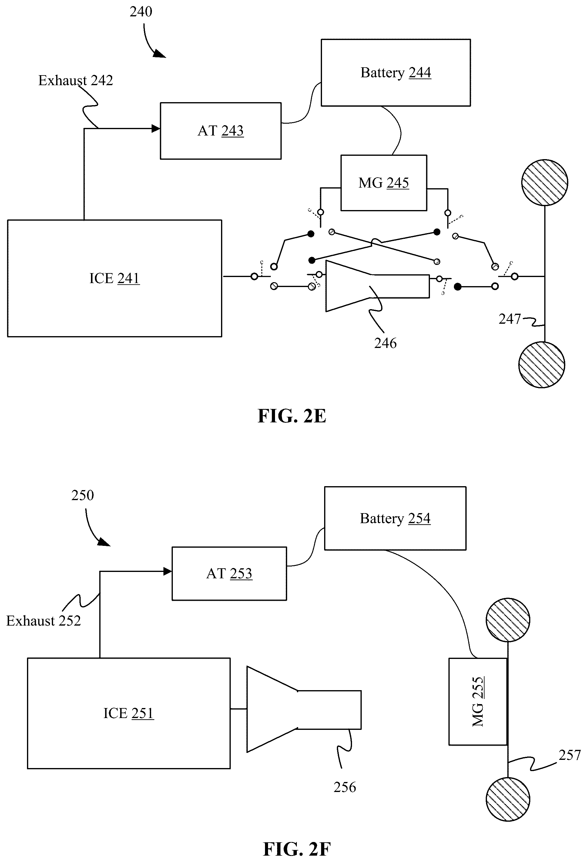Patent US11814033 Figure 4 – Aftertreatment heat up strategies in vehicles with hybrid powertrains