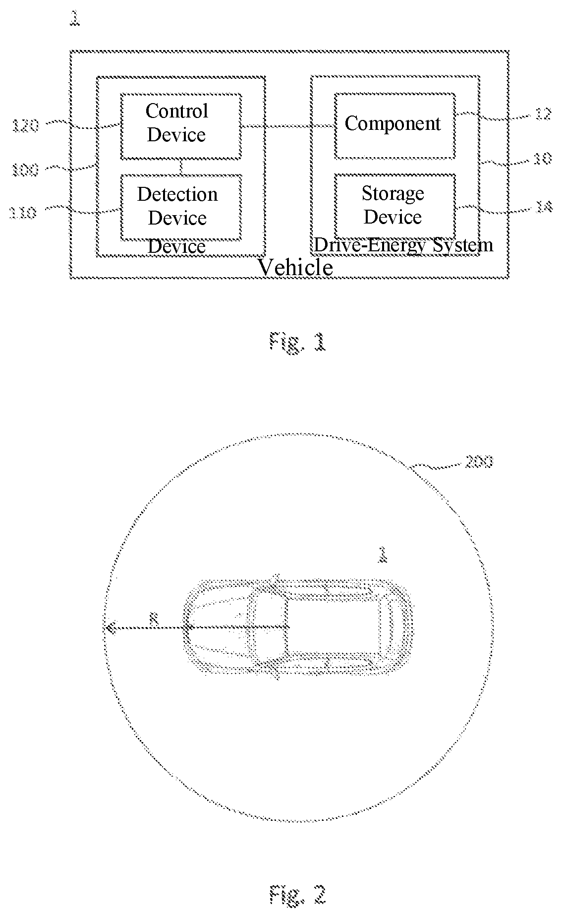 Patent US11814034 Figure 1 – Device for controlling a drive-energy system of a hybrid or electric vehicle, hybrid or electric vehicle, and method for controlling a drive-energy system of a hybrid or electric vehicle