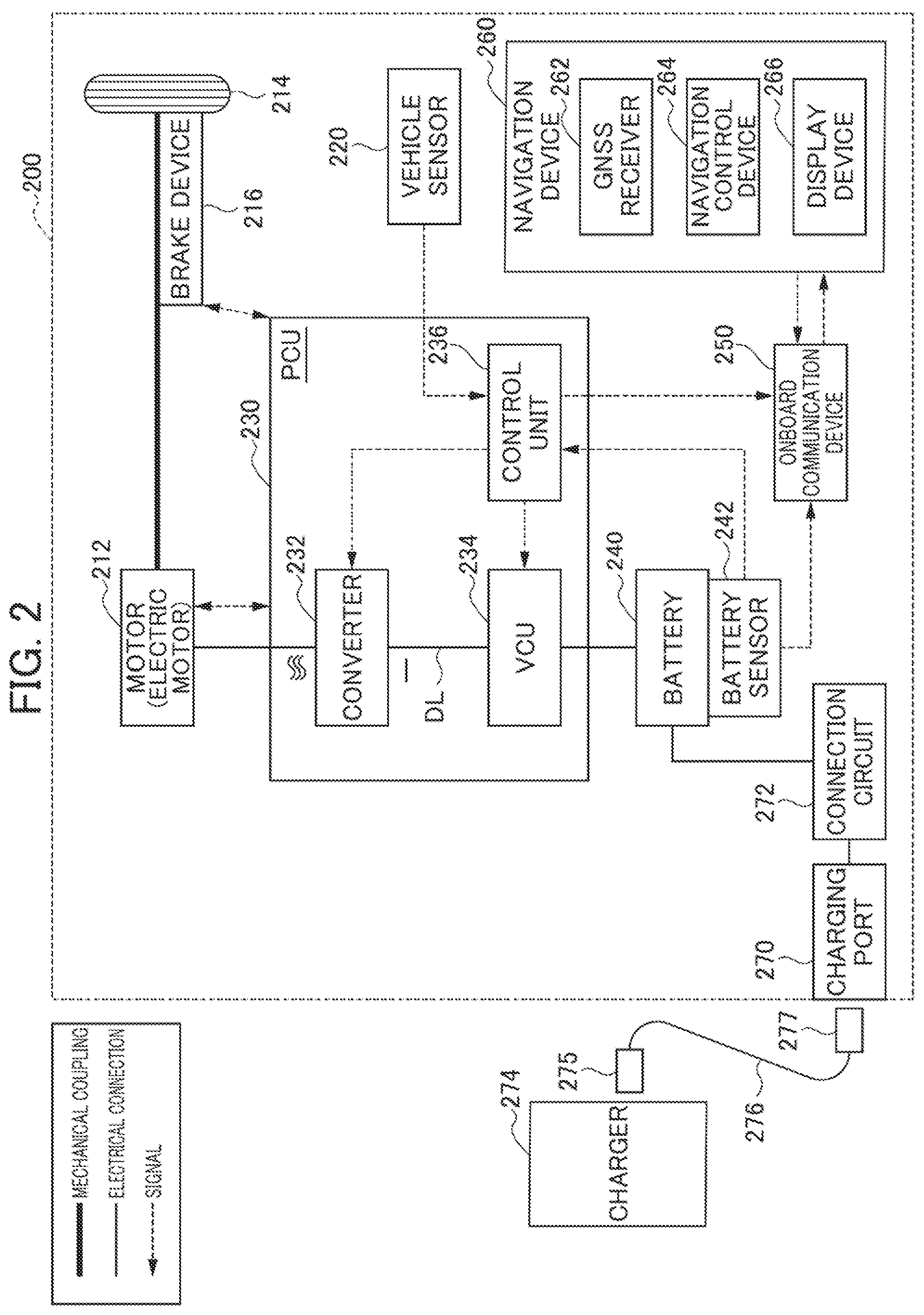 Patent US11814035 Figure 2 – Vehicle rescue device, vehicle rescue method, and program