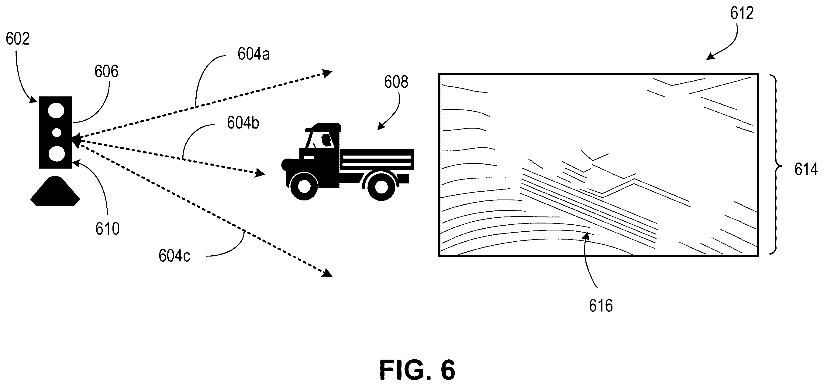 Patent US11814039 Figure 6 – Vehicle operation using a dynamic occupancy grid