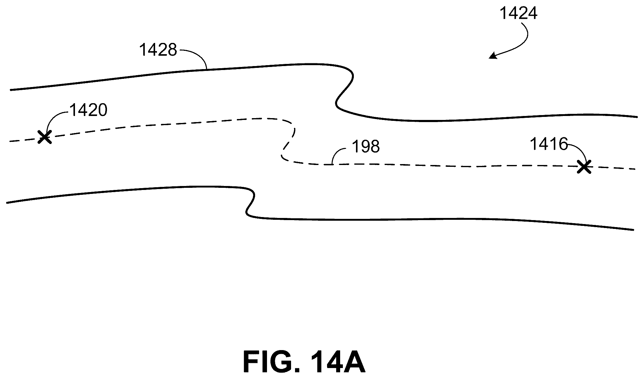 Patent US11814039 Figure 14 – Vehicle operation using a dynamic occupancy grid