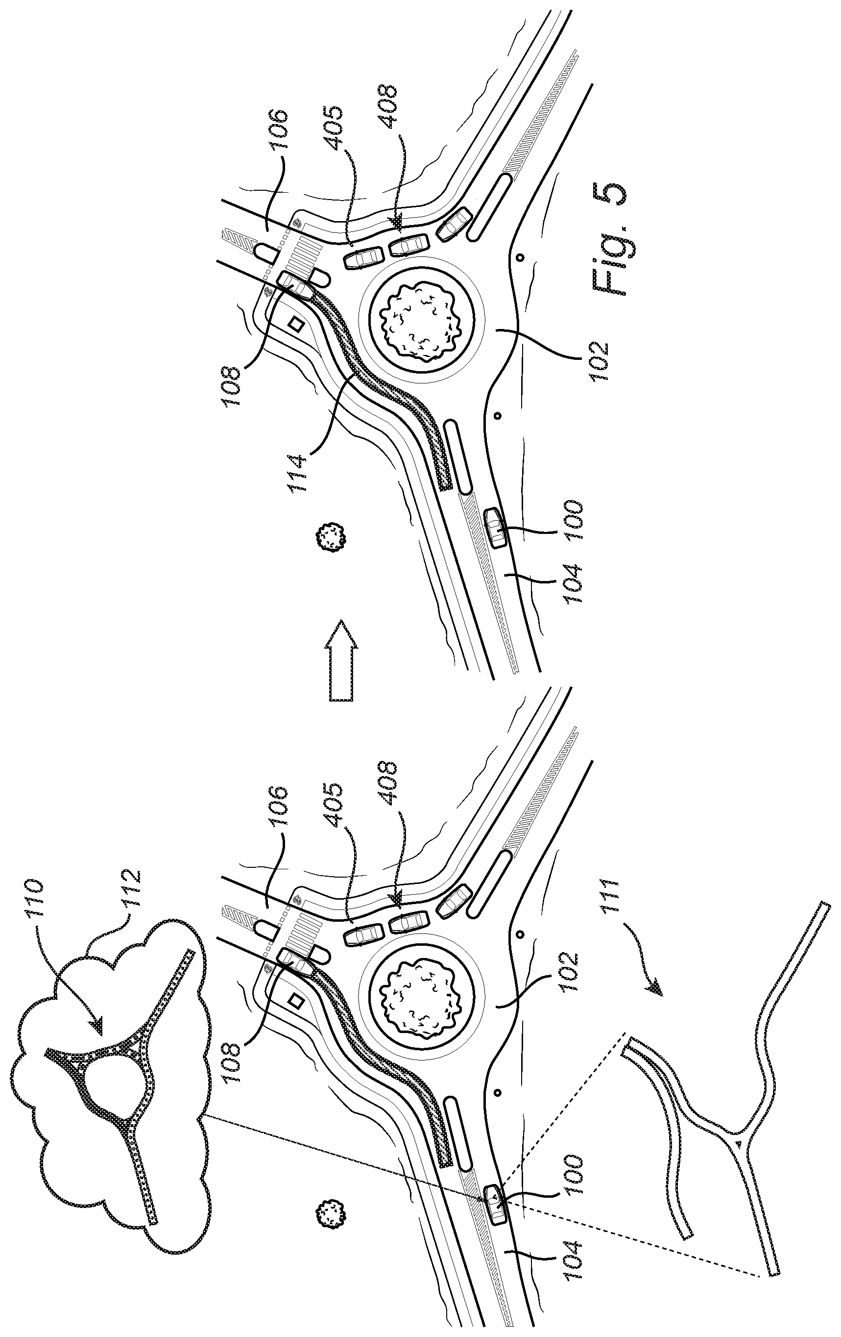 Patent US11814040 Figure 4 – System and method for avoiding a collision course