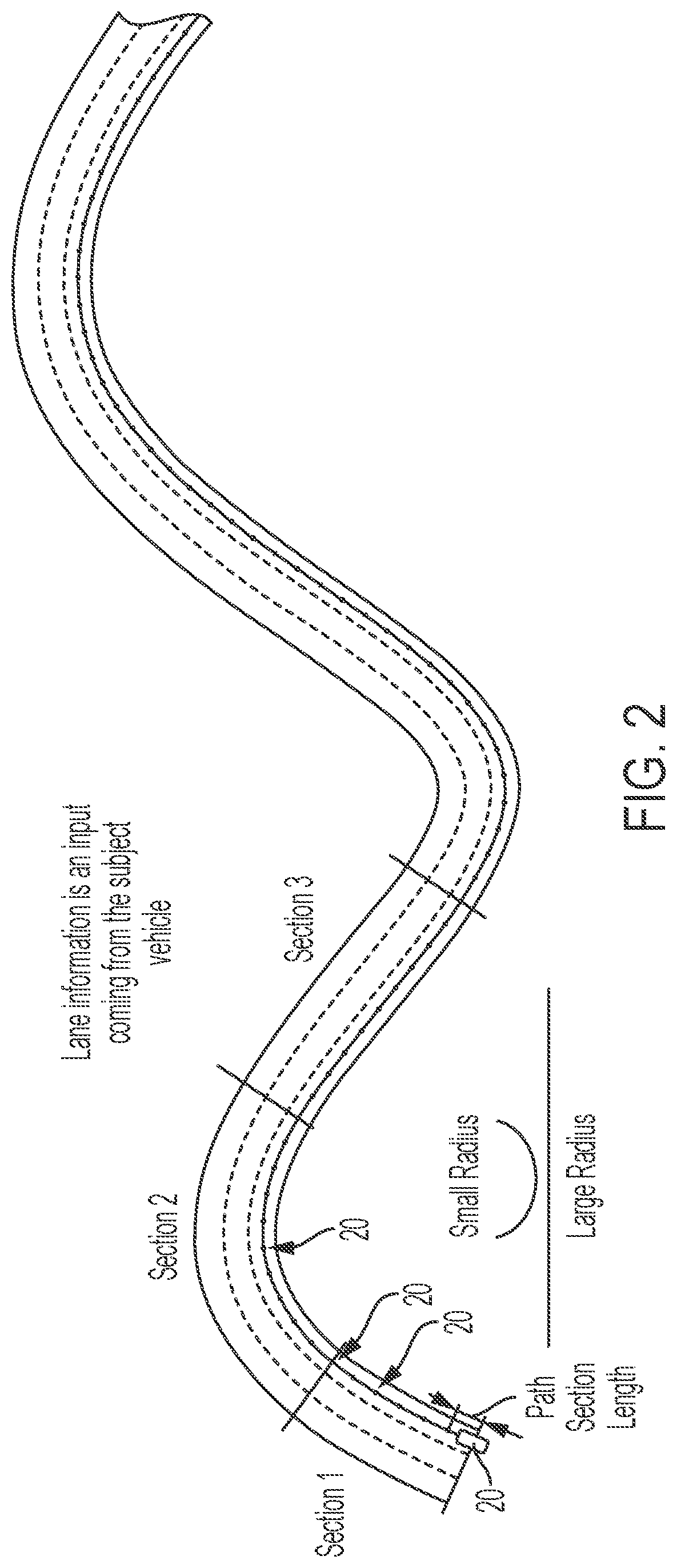Patent US11814045 Figure 2 – Autonomous vehicle with path planning system