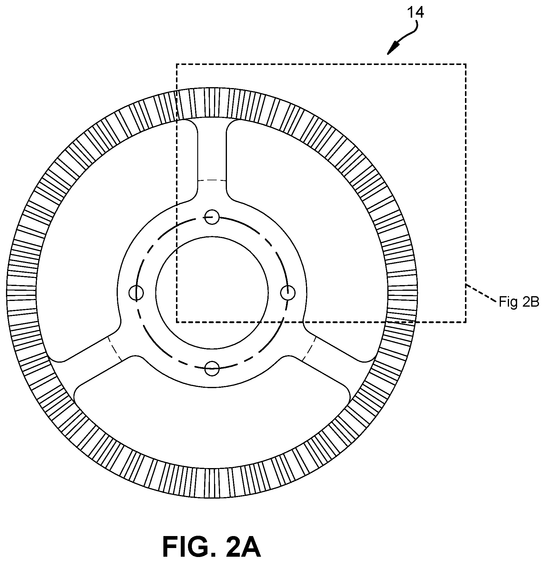 Patent US11814055 Figure 2 – Direction detection using a wheel speed sensor and exciter ring
