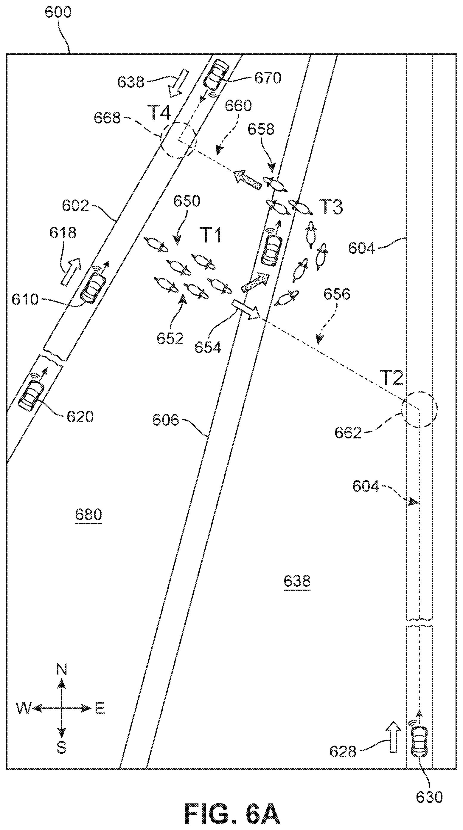 Patent US11814065 Figure 6 – Intelligent vehicle guidance for improved driving safety