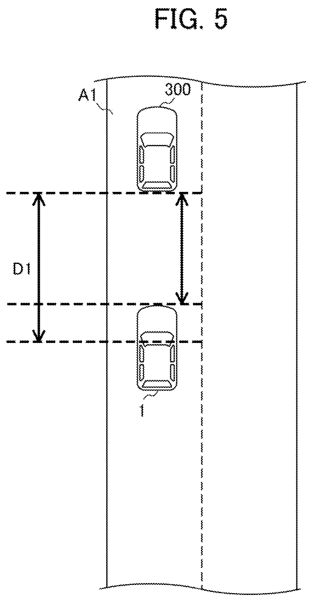 Patent US11814066 Figure 5 – Driving support device