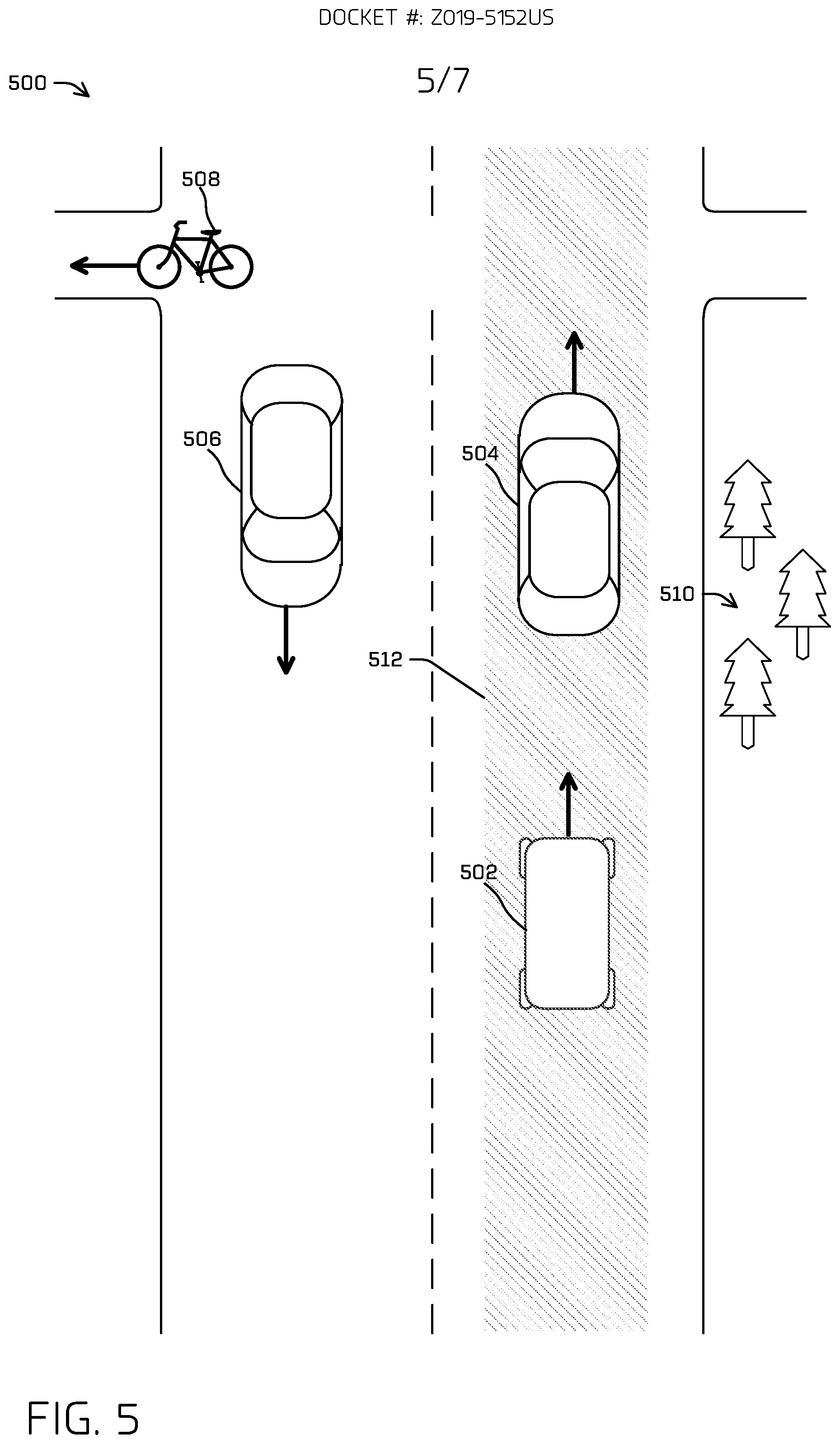 Patent US11814070 Figure 5 – Simulated driving error models