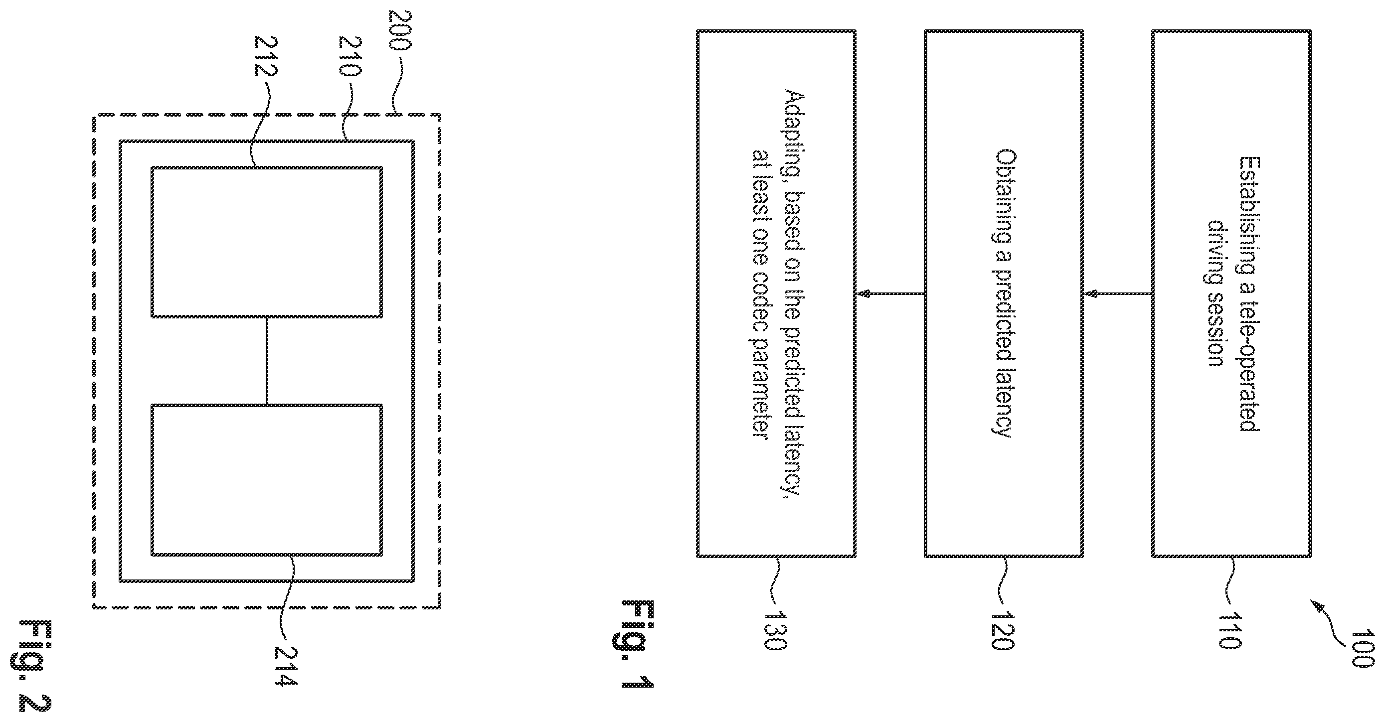 Patent US11814071 Figure 1 – Vehicle, apparatus for a vehicle, computer program, and method for processing information for communication in a tele-operated driving session